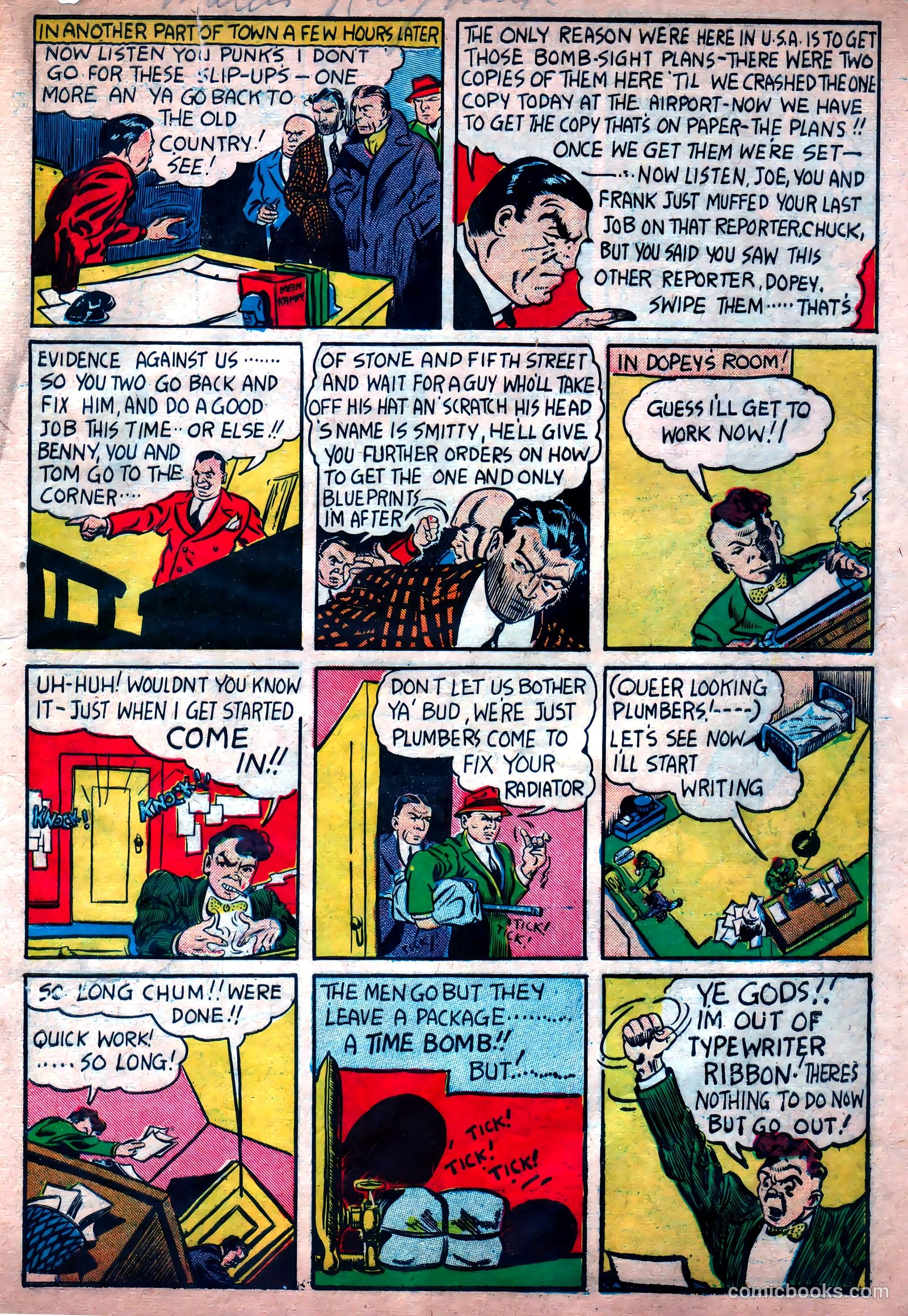 Liberty Scouts Comics #2 (1941) — page 62 of 69
