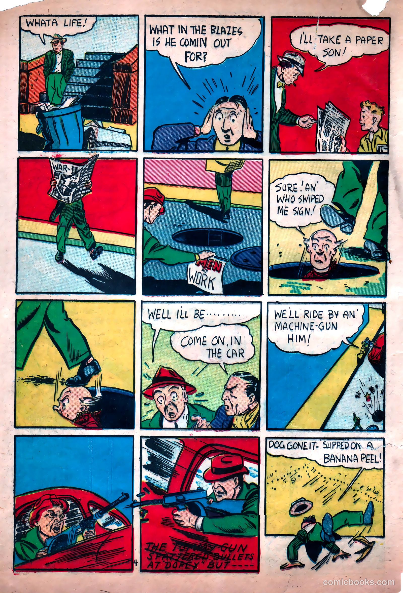 Liberty Scouts Comics #2 (1941) — page 63 of 69