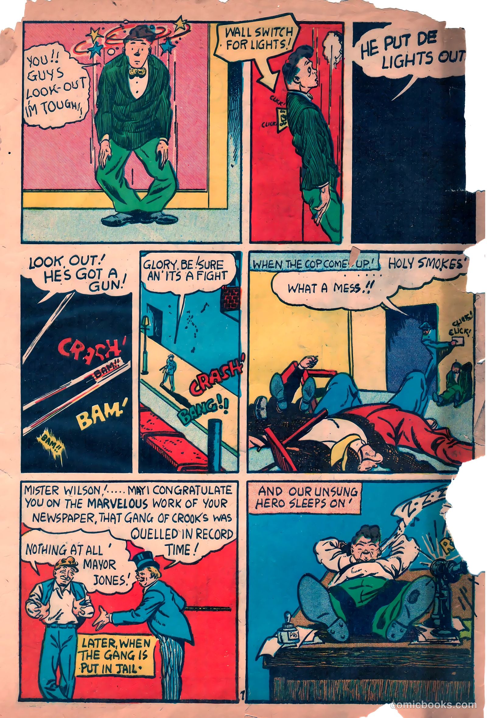 Liberty Scouts Comics #2 (1941) — page 66 of 69