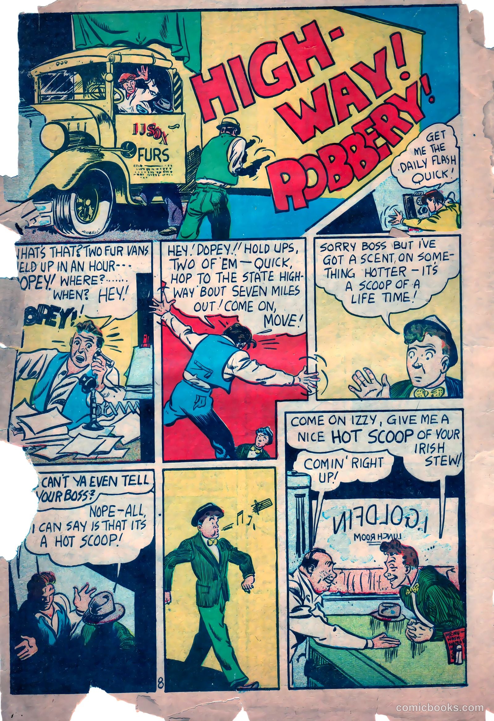 Liberty Scouts Comics #2 (1941) — page 67 of 69