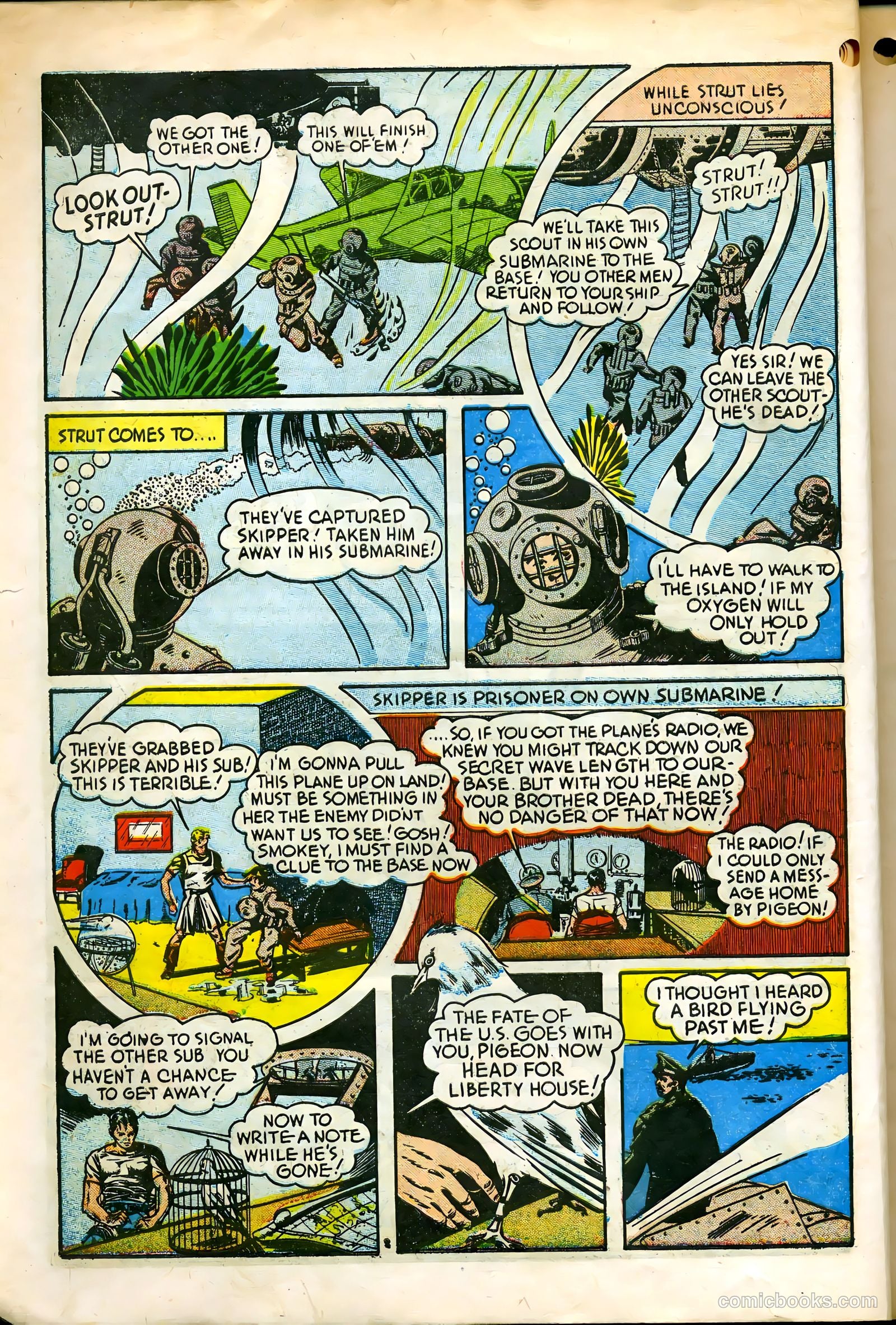 Liberty Scouts Comics #3 (1941) — page 10 of 68