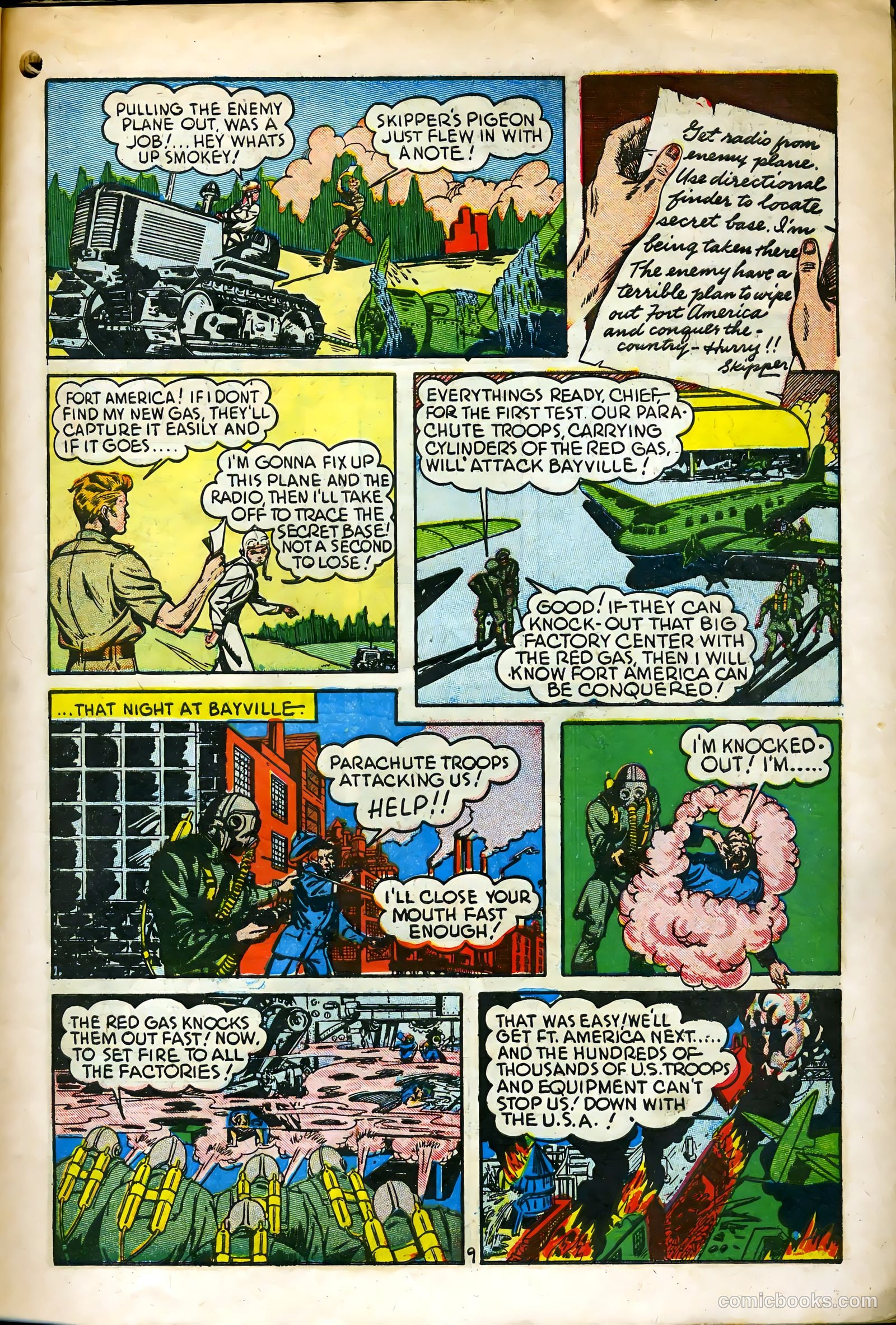Liberty Scouts Comics #3 (1941) — page 11 of 68