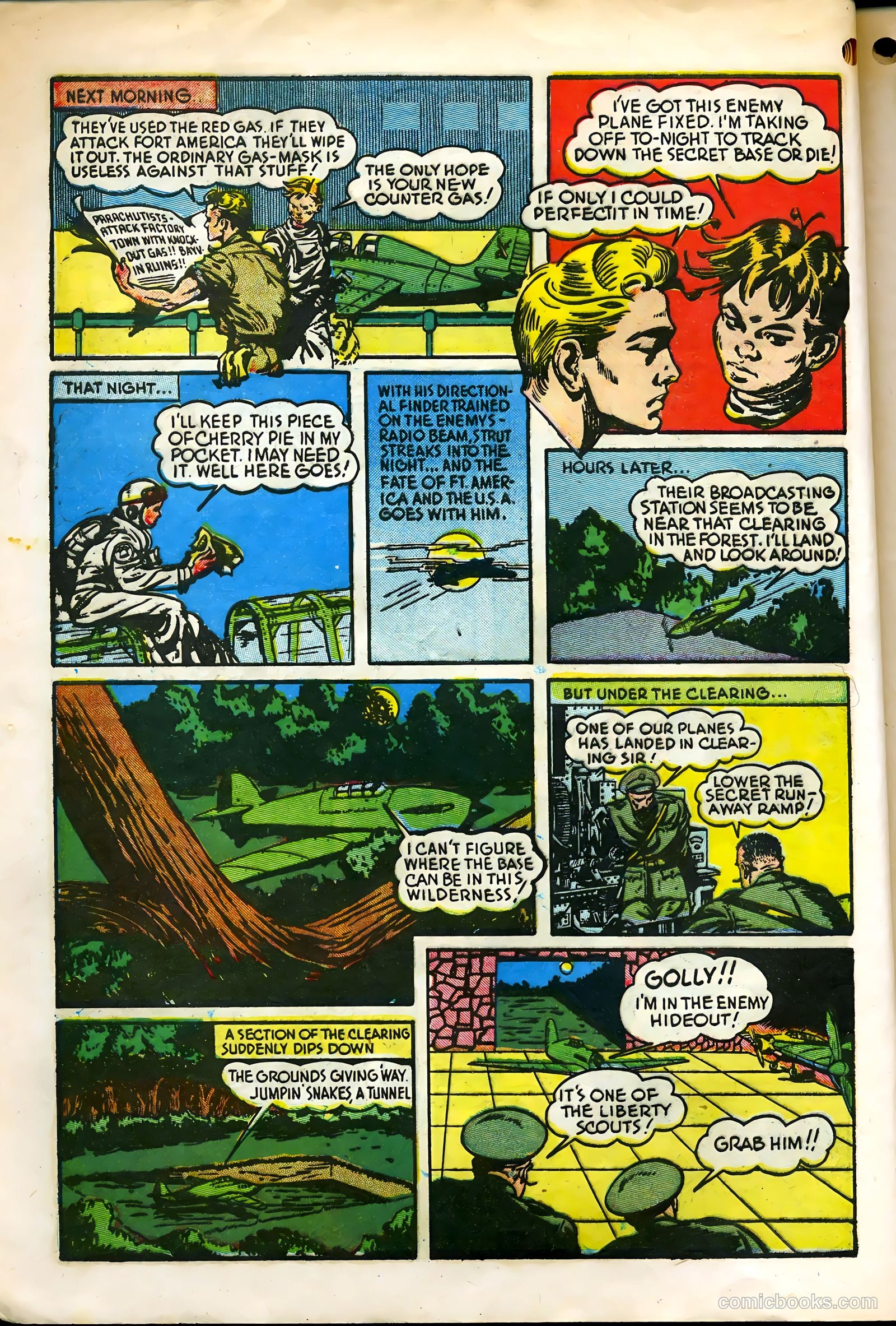 Liberty Scouts Comics #3 (1941) — page 12 of 68