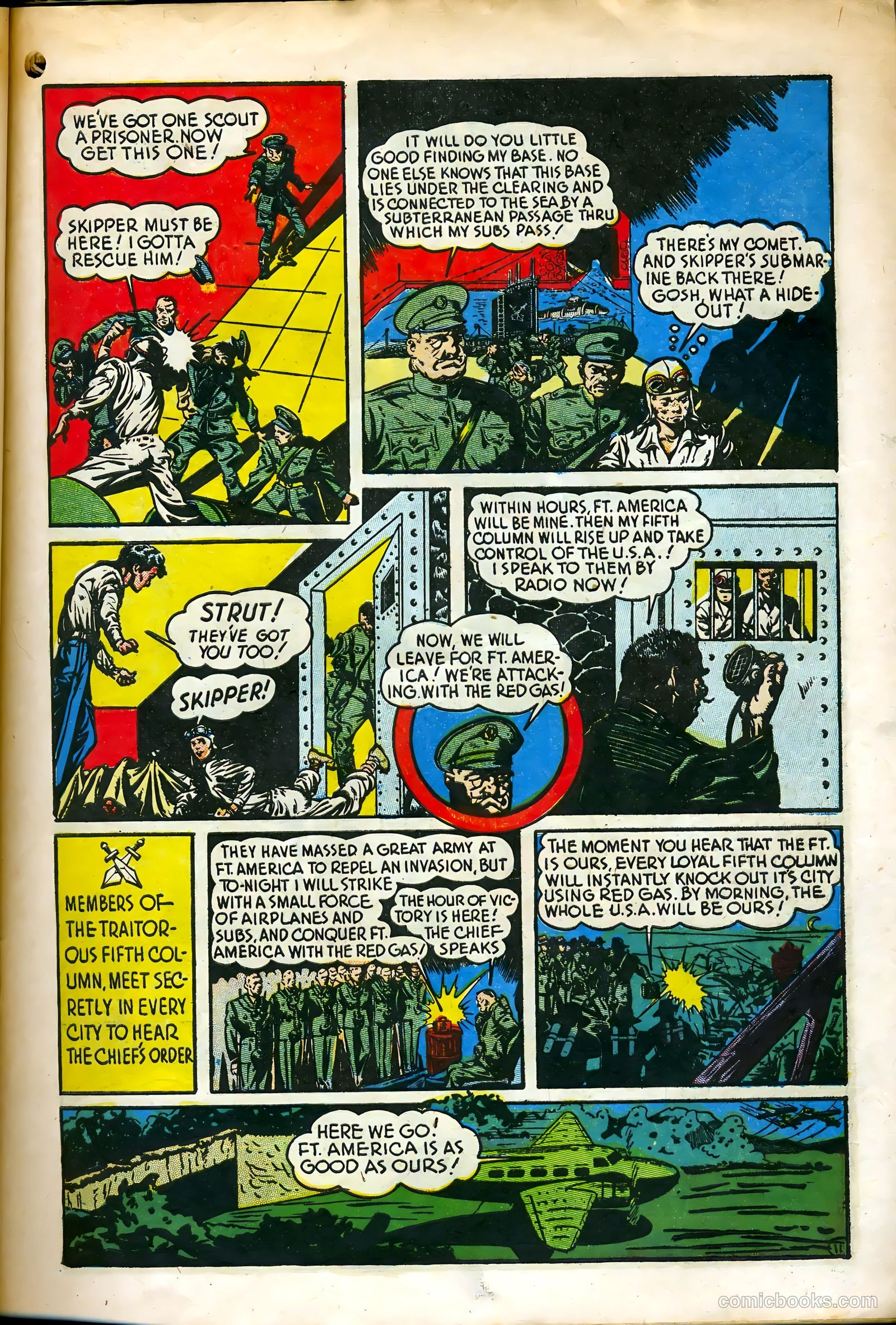 Liberty Scouts Comics #3 (1941) — page 13 of 68