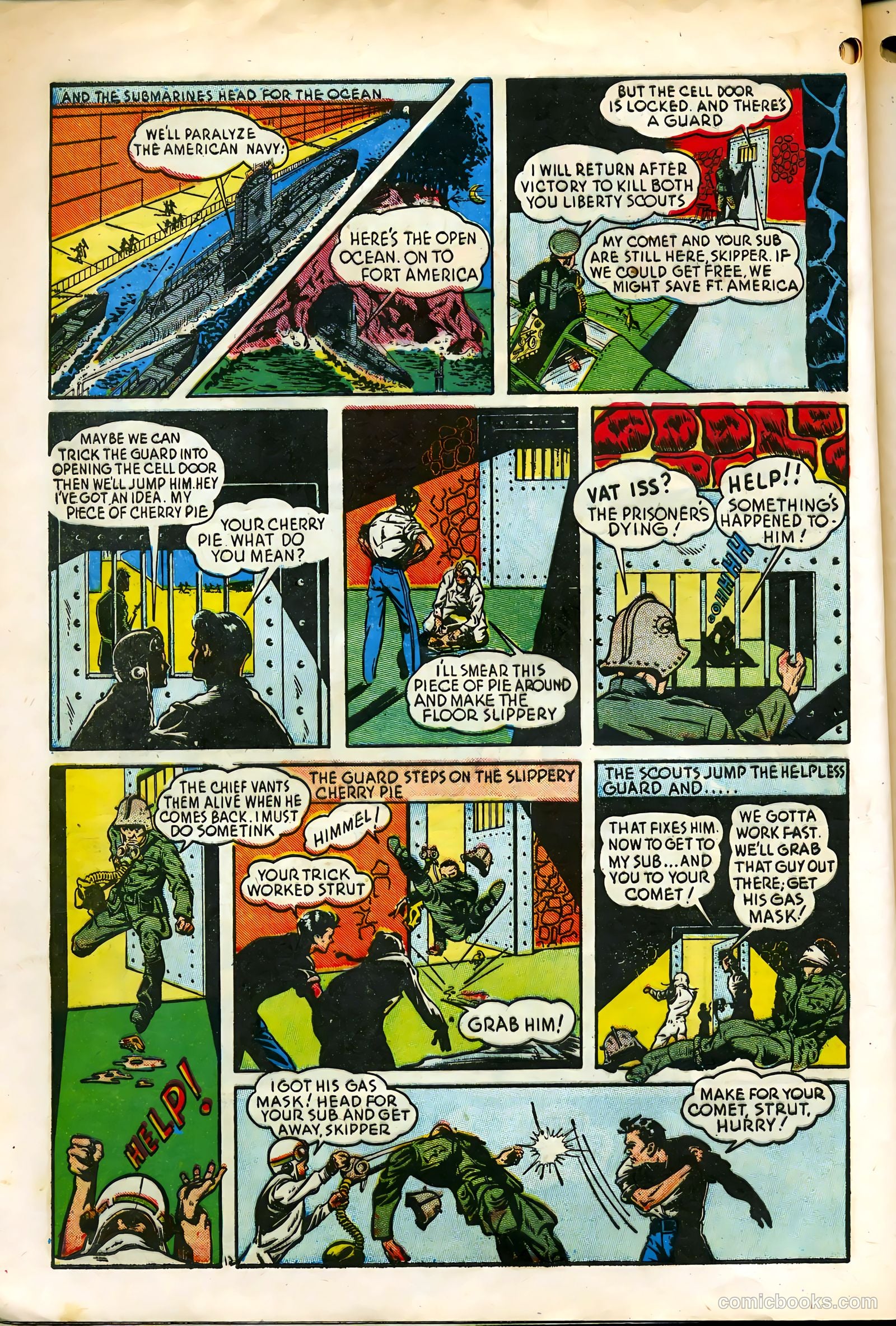 Liberty Scouts Comics #3 (1941) — page 14 of 68
