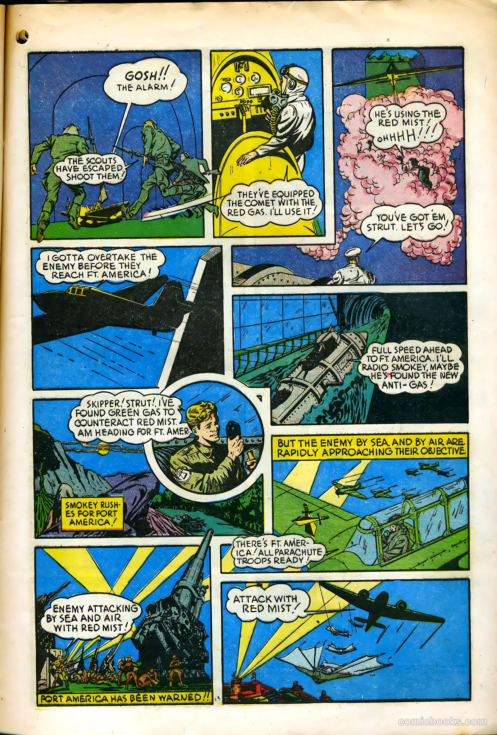 Liberty Scouts Comics #3 (1941) — page 15 of 68