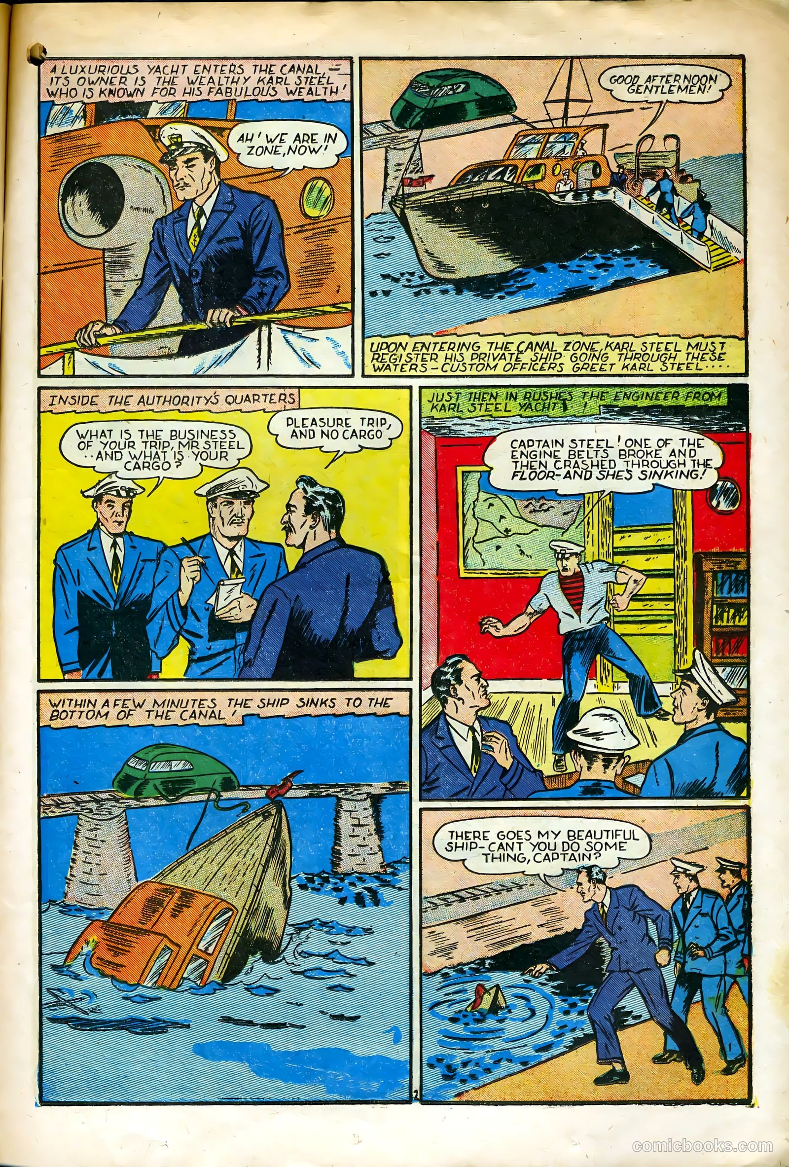 Liberty Scouts Comics #3 (1941) — page 21 of 68