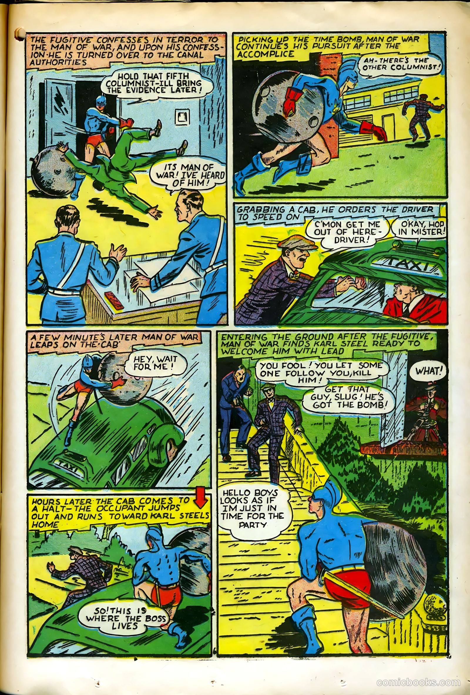 Liberty Scouts Comics #3 (1941) — page 25 of 68