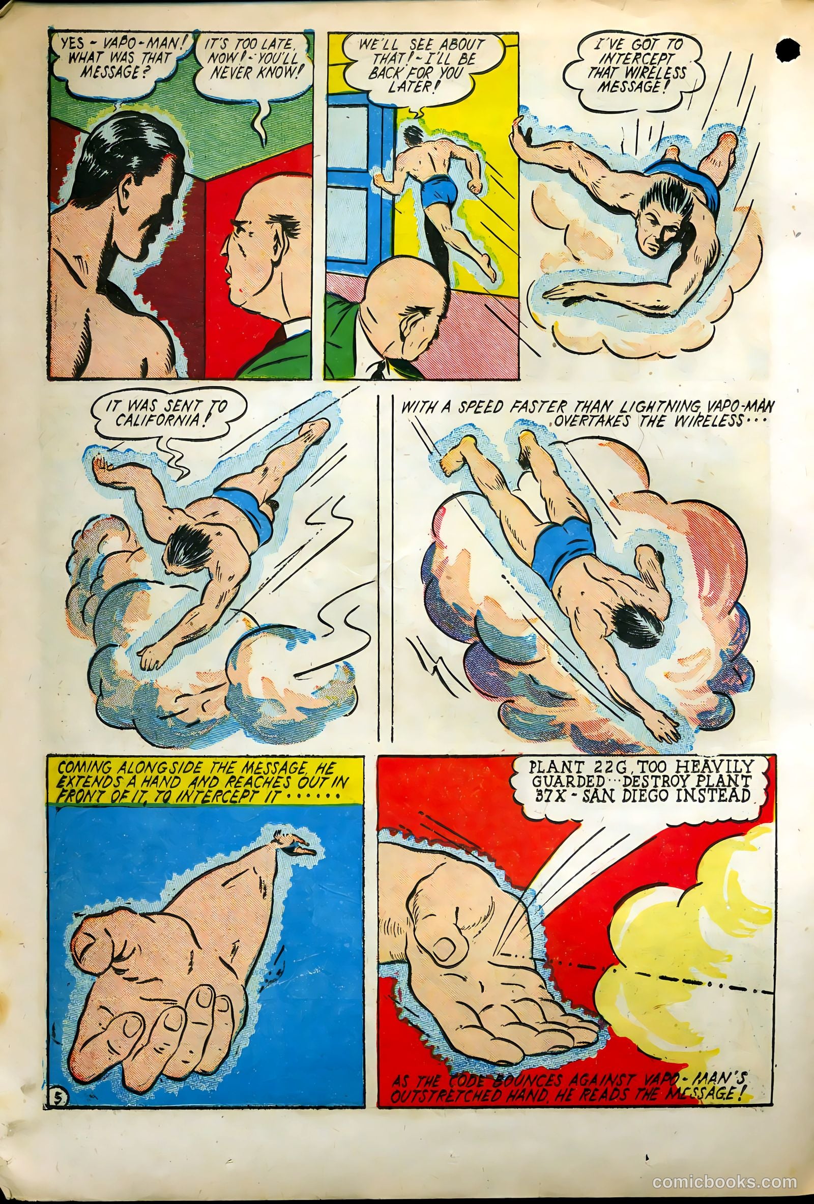 Liberty Scouts Comics #3 (1941) — page 32 of 68