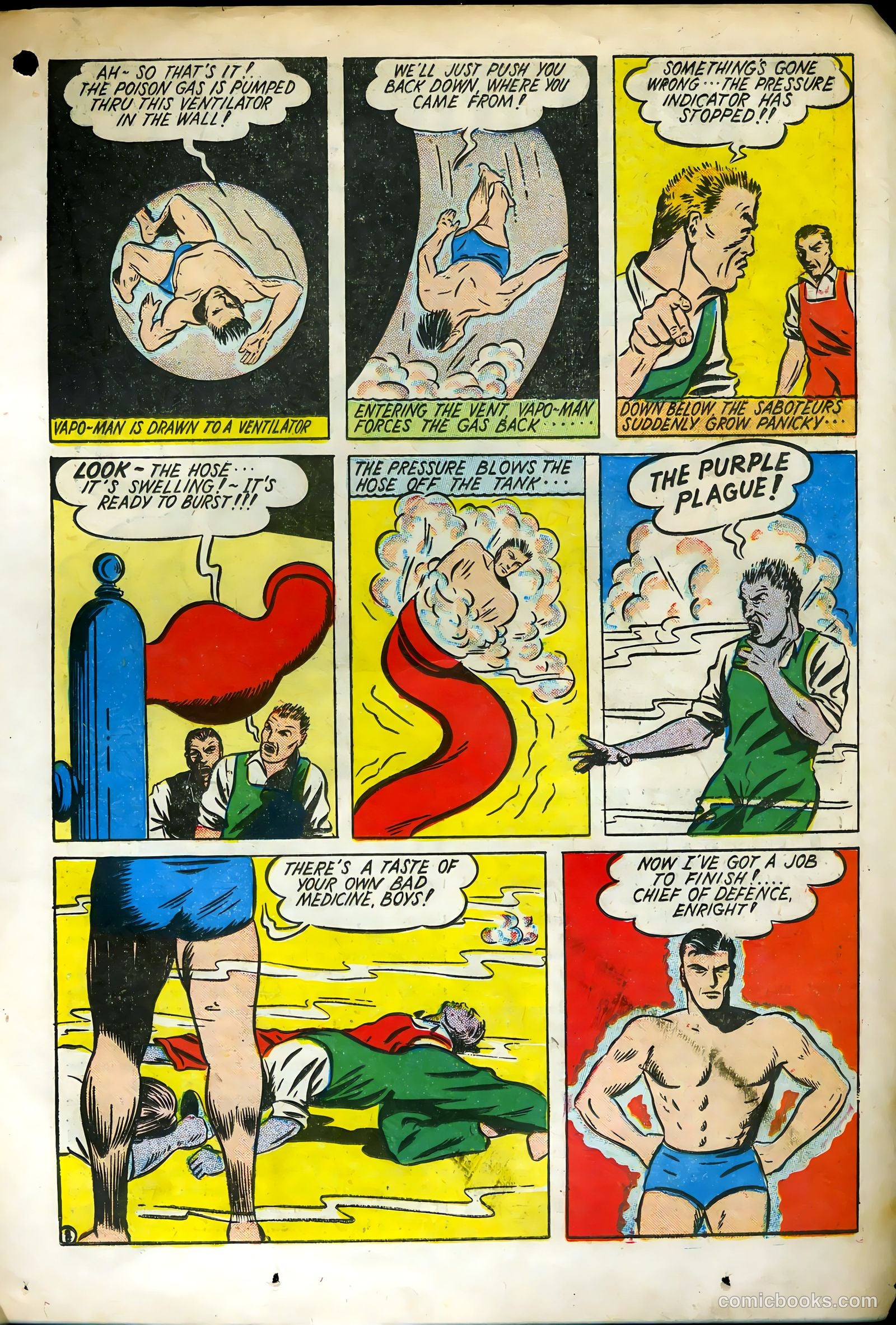 Liberty Scouts Comics #3 (1941) — page 35 of 68