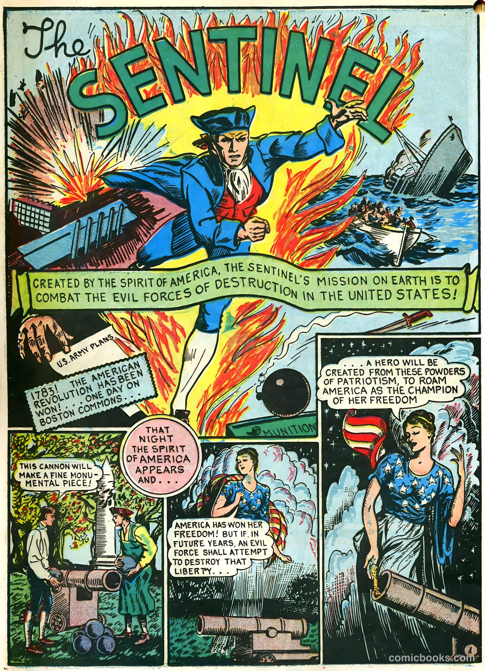 Liberty Scouts Comics #3 (1941) — page 44 of 68