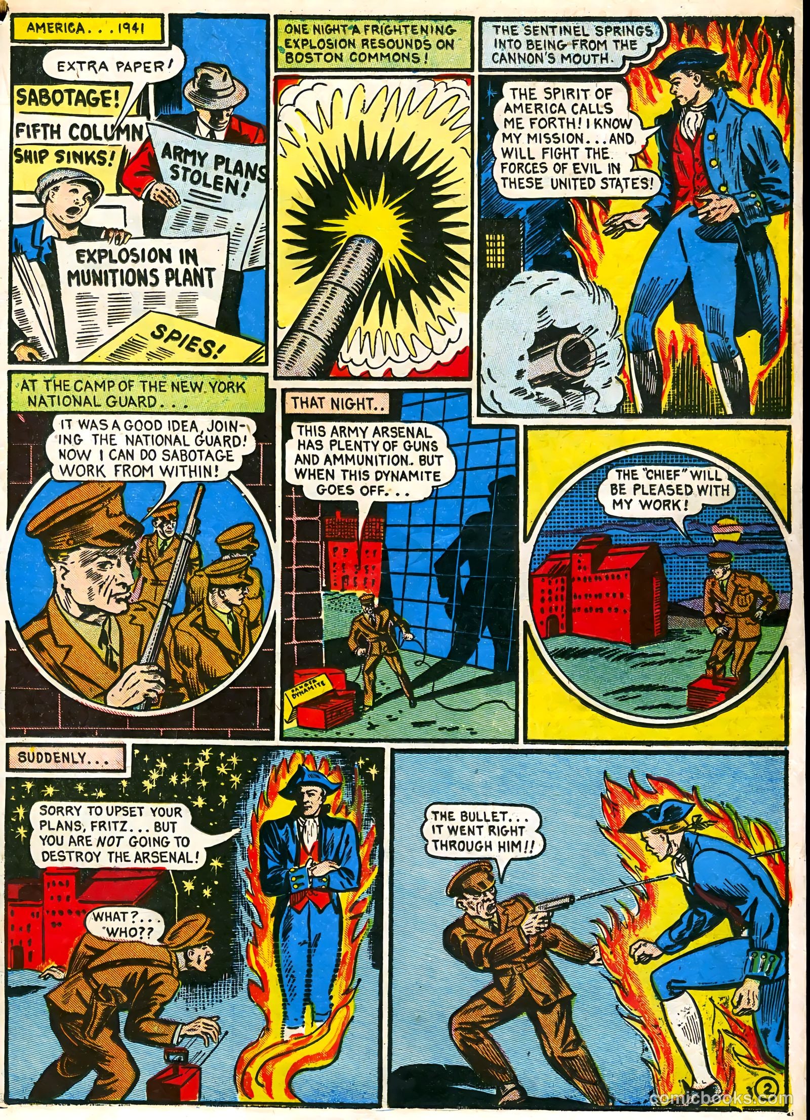 Liberty Scouts Comics #3 (1941) — page 45 of 68