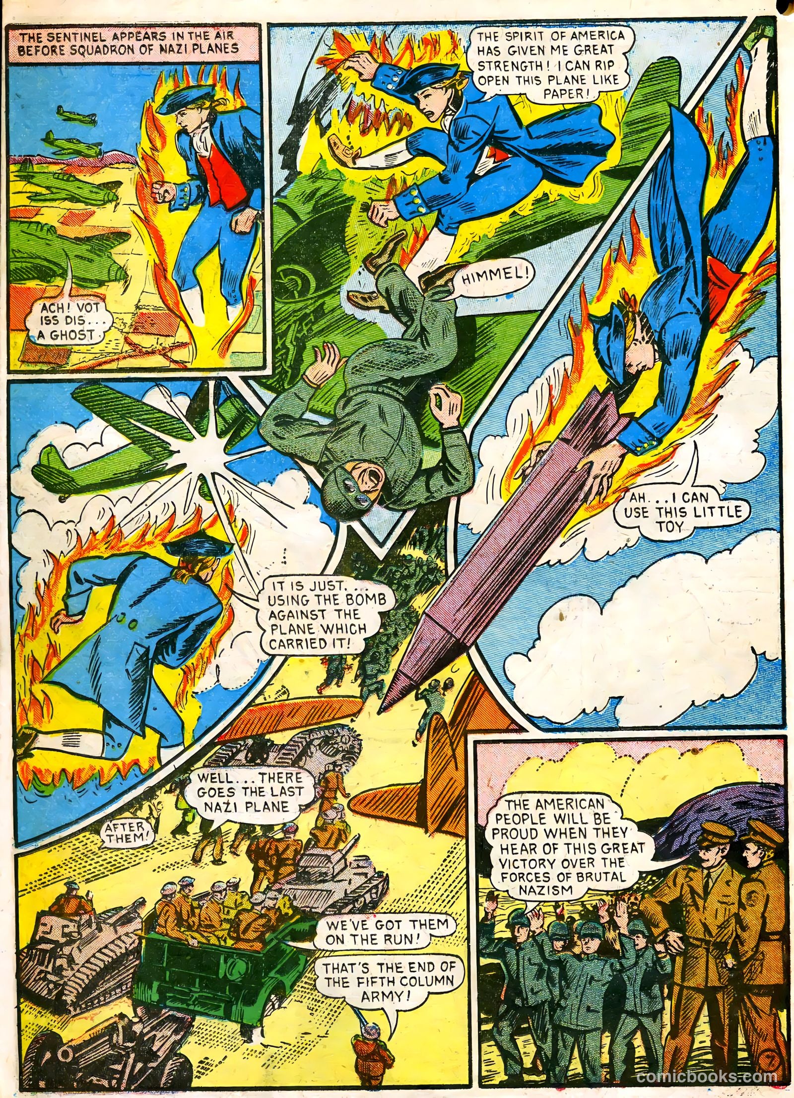 Liberty Scouts Comics #3 (1941) — page 50 of 68