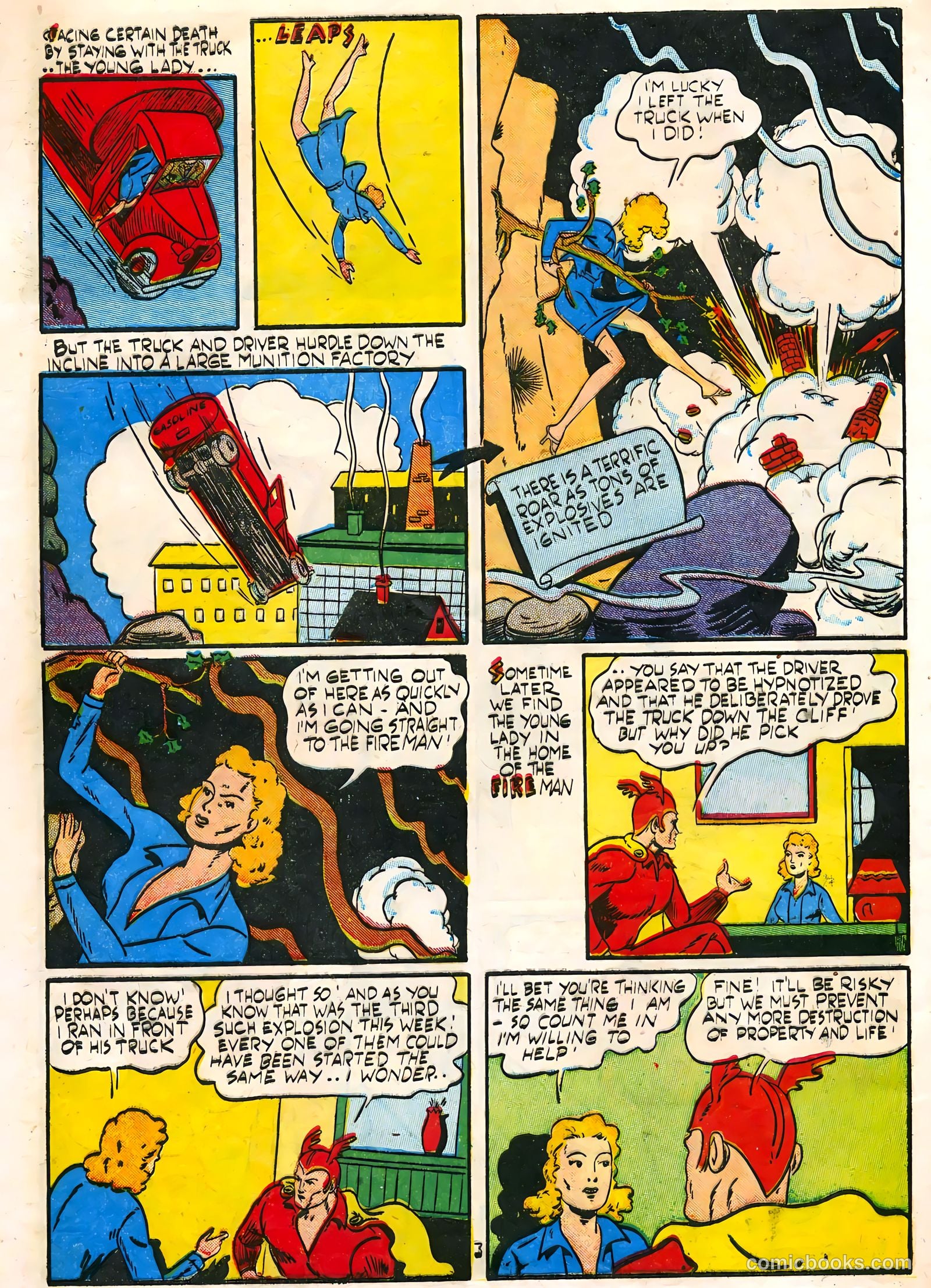 Liberty Scouts Comics #3 (1941) — page 54 of 68