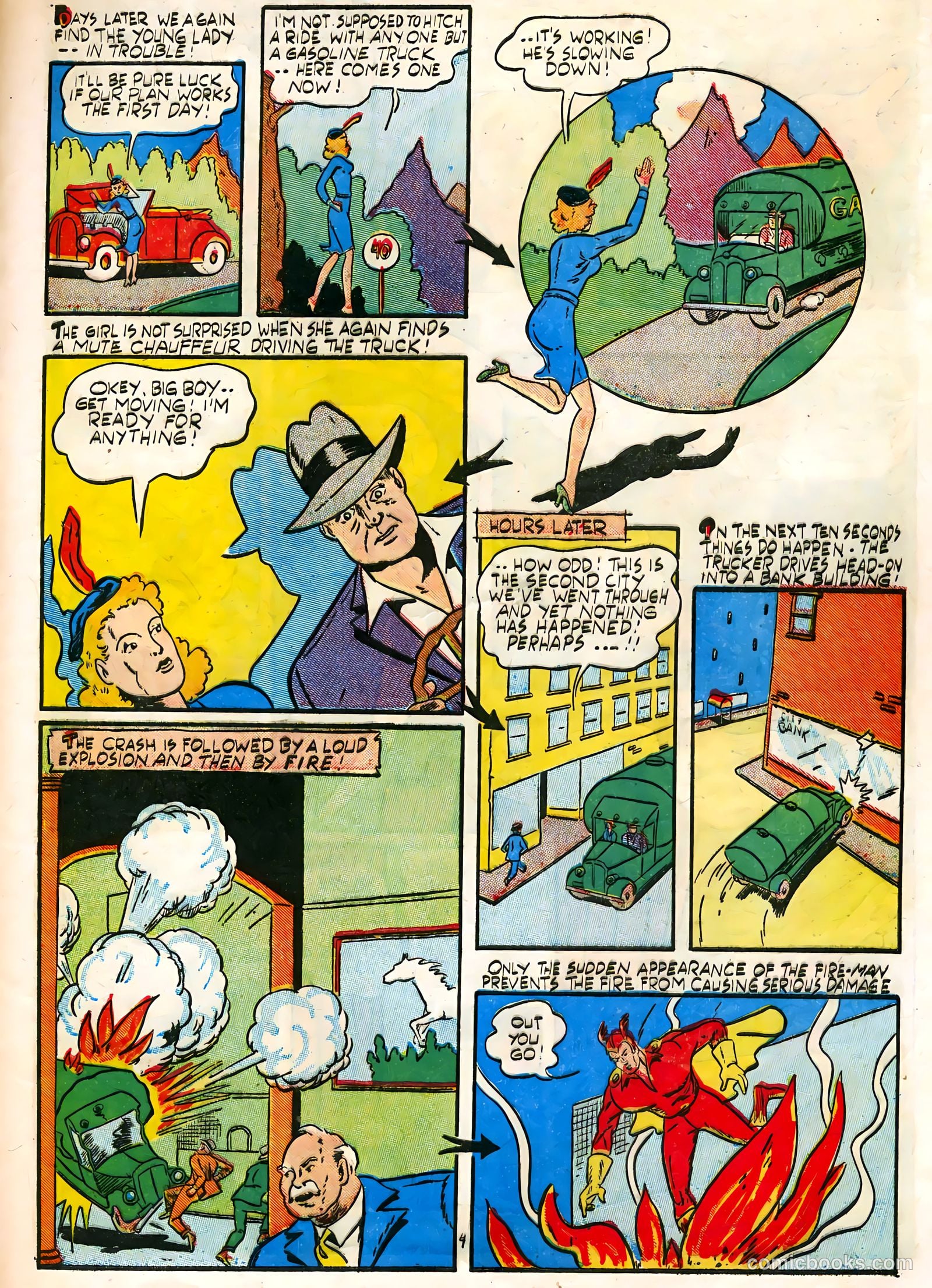 Liberty Scouts Comics #3 (1941) — page 55 of 68