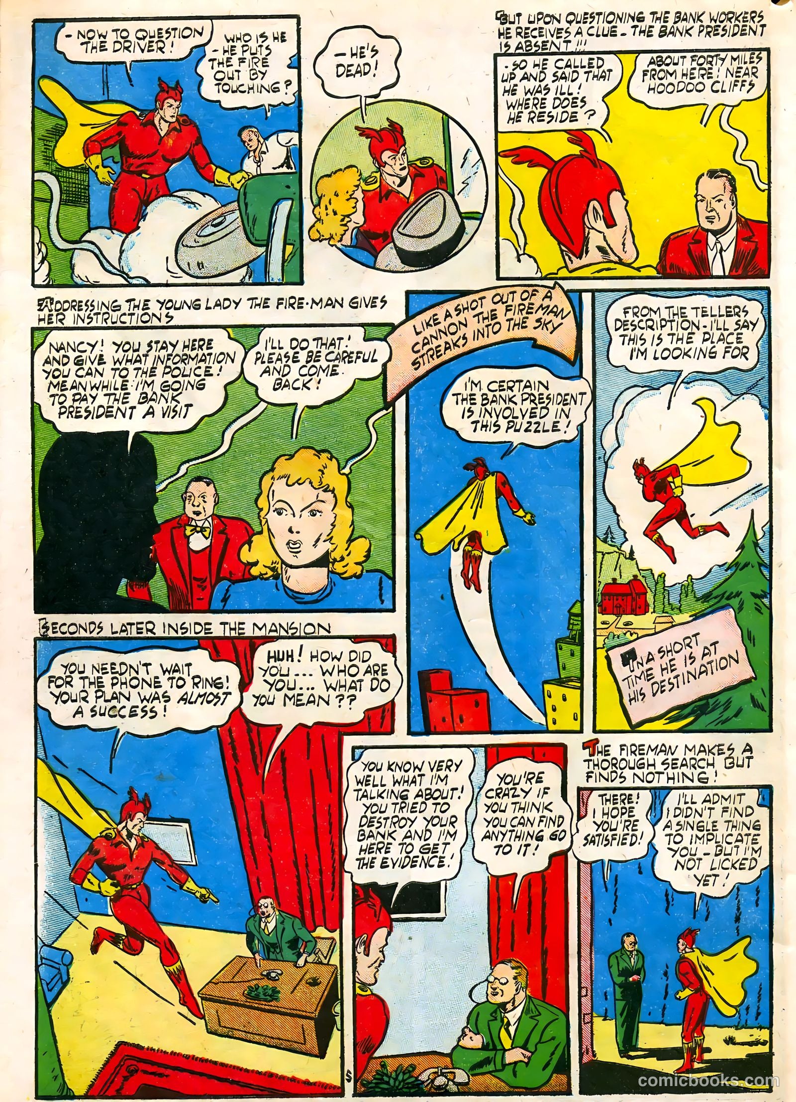 Liberty Scouts Comics #3 (1941) — page 56 of 68