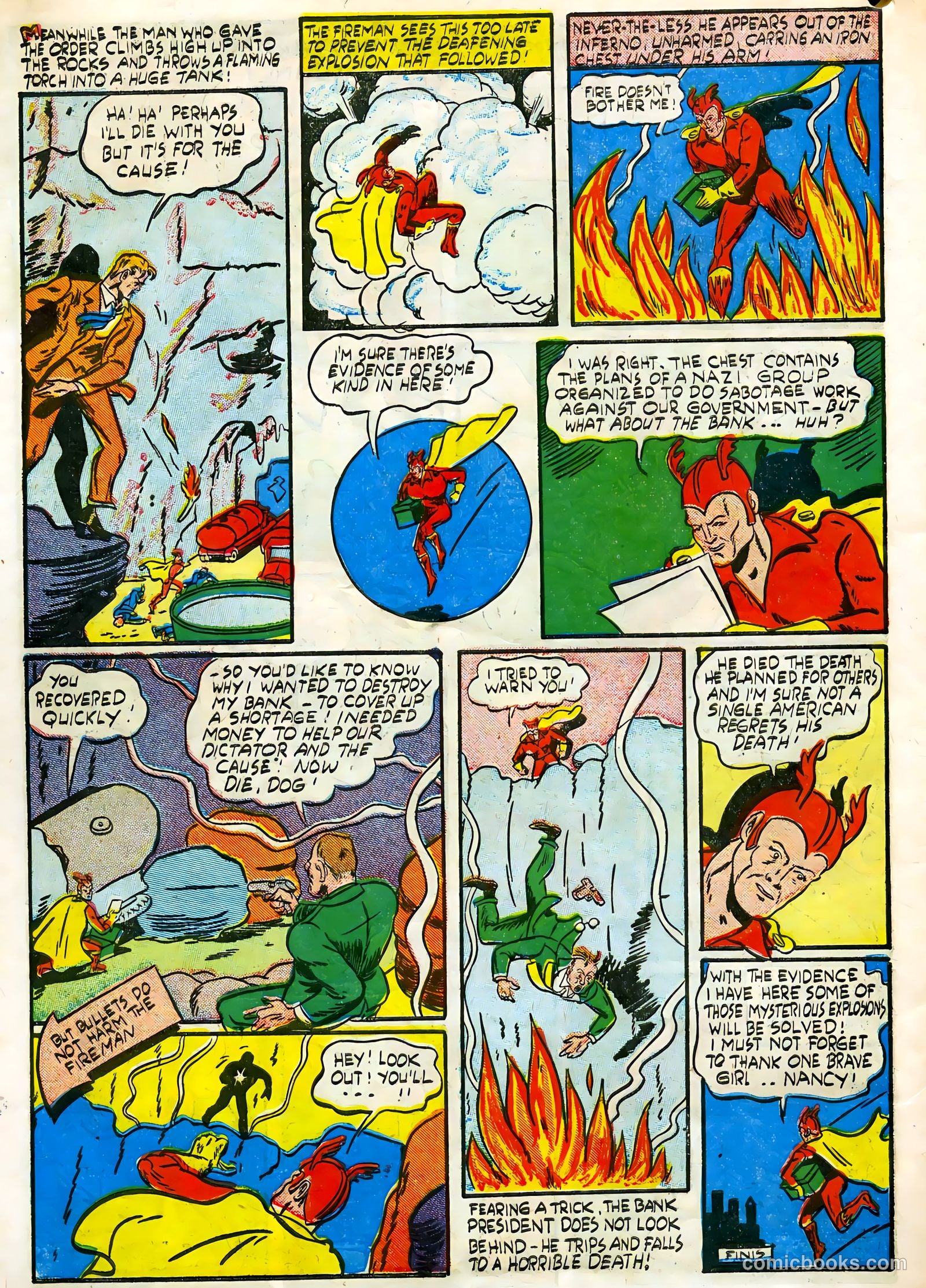 Liberty Scouts Comics #3 (1941) — page 58 of 68