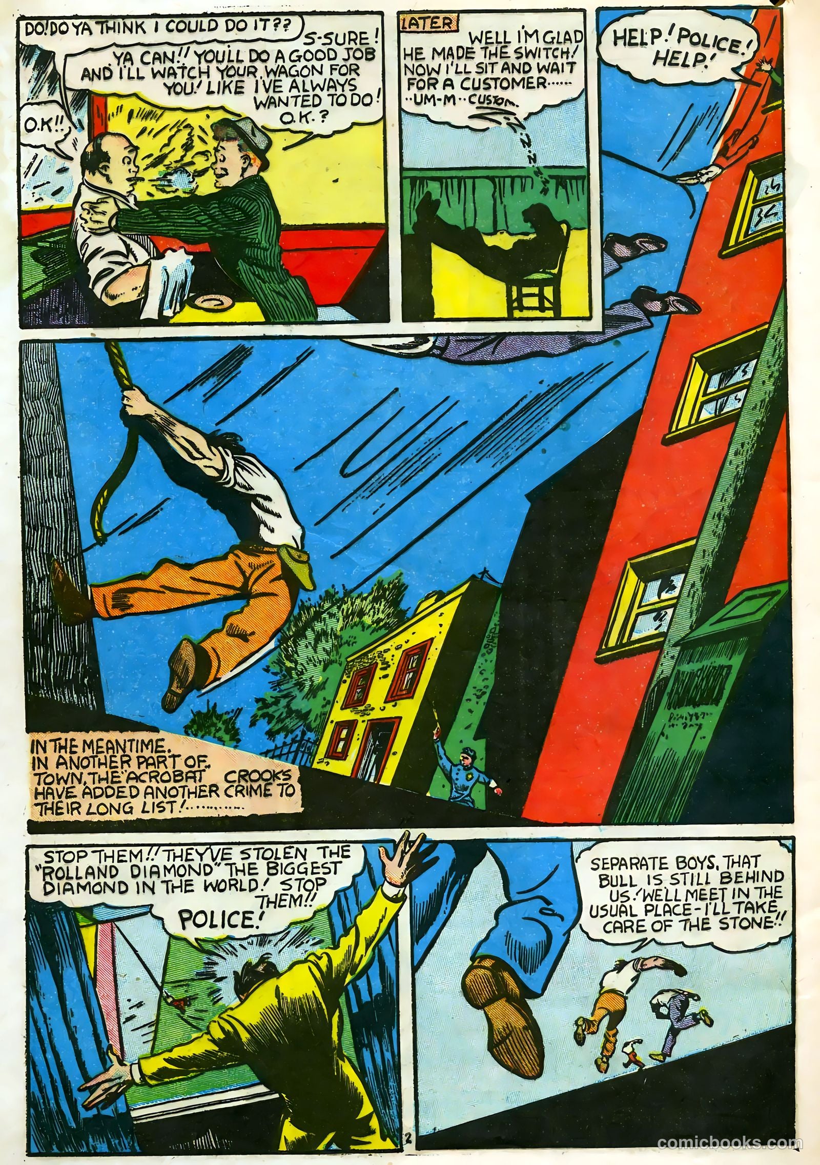 Liberty Scouts Comics #3 (1941) — page 60 of 68