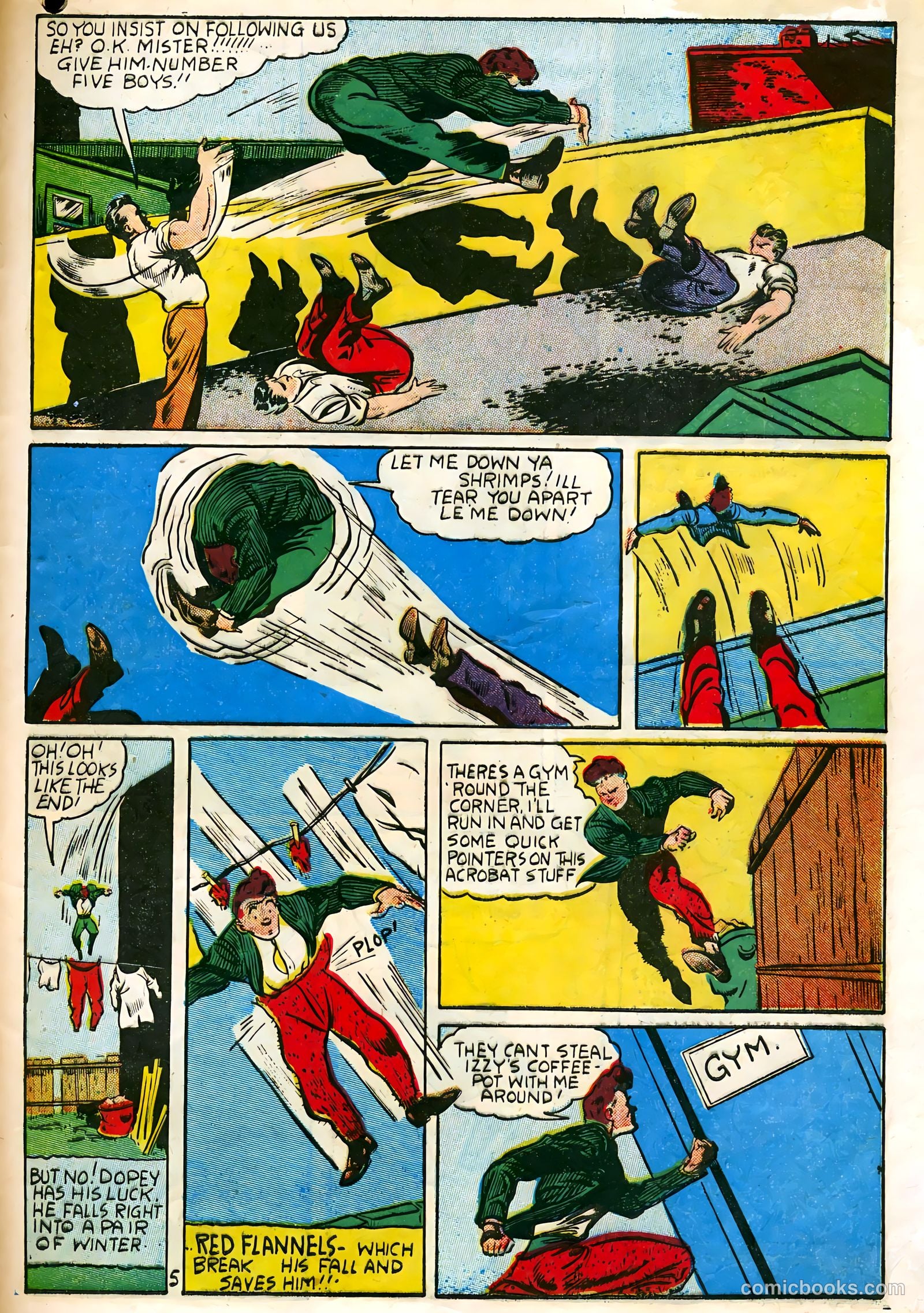 Liberty Scouts Comics #3 (1941) — page 63 of 68
