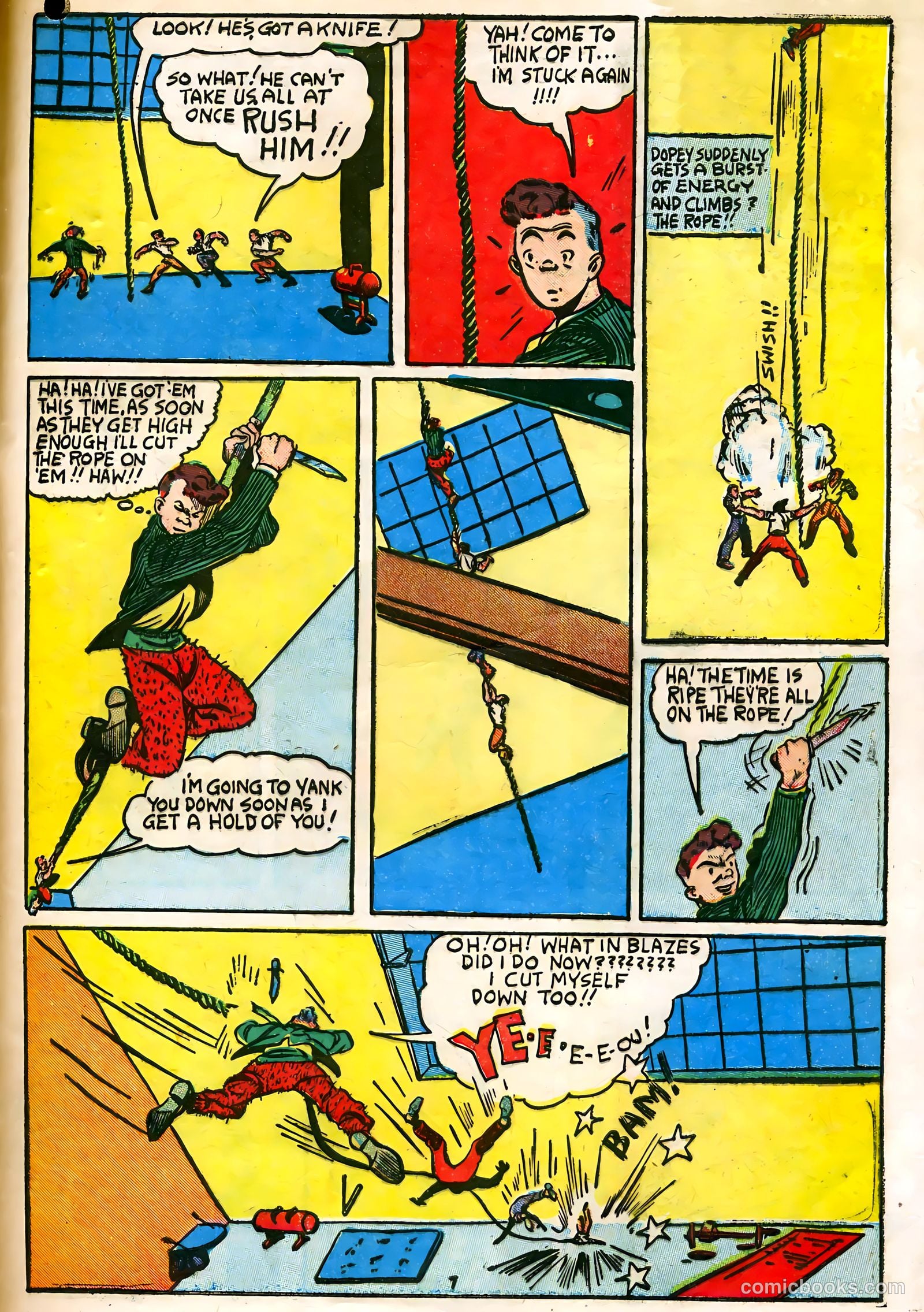 Liberty Scouts Comics #3 (1941) — page 65 of 68