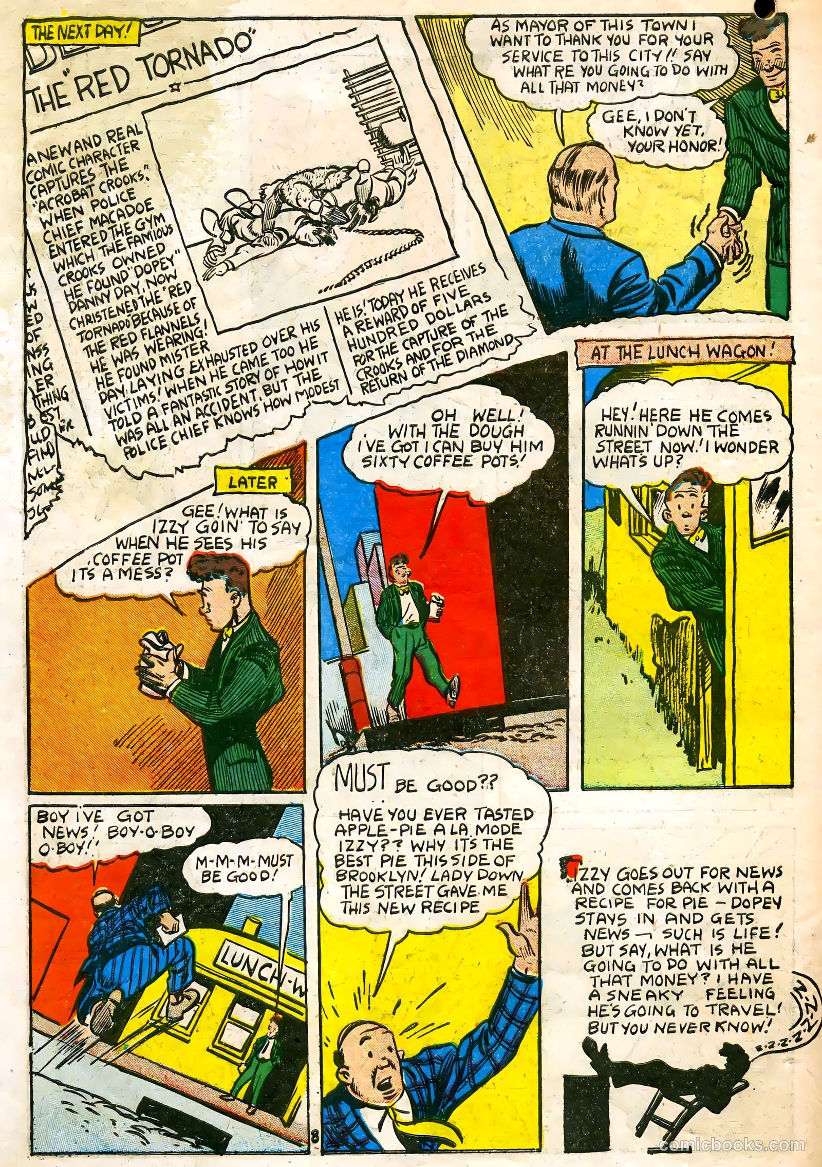 Liberty Scouts Comics #3 (1941) — page 66 of 68