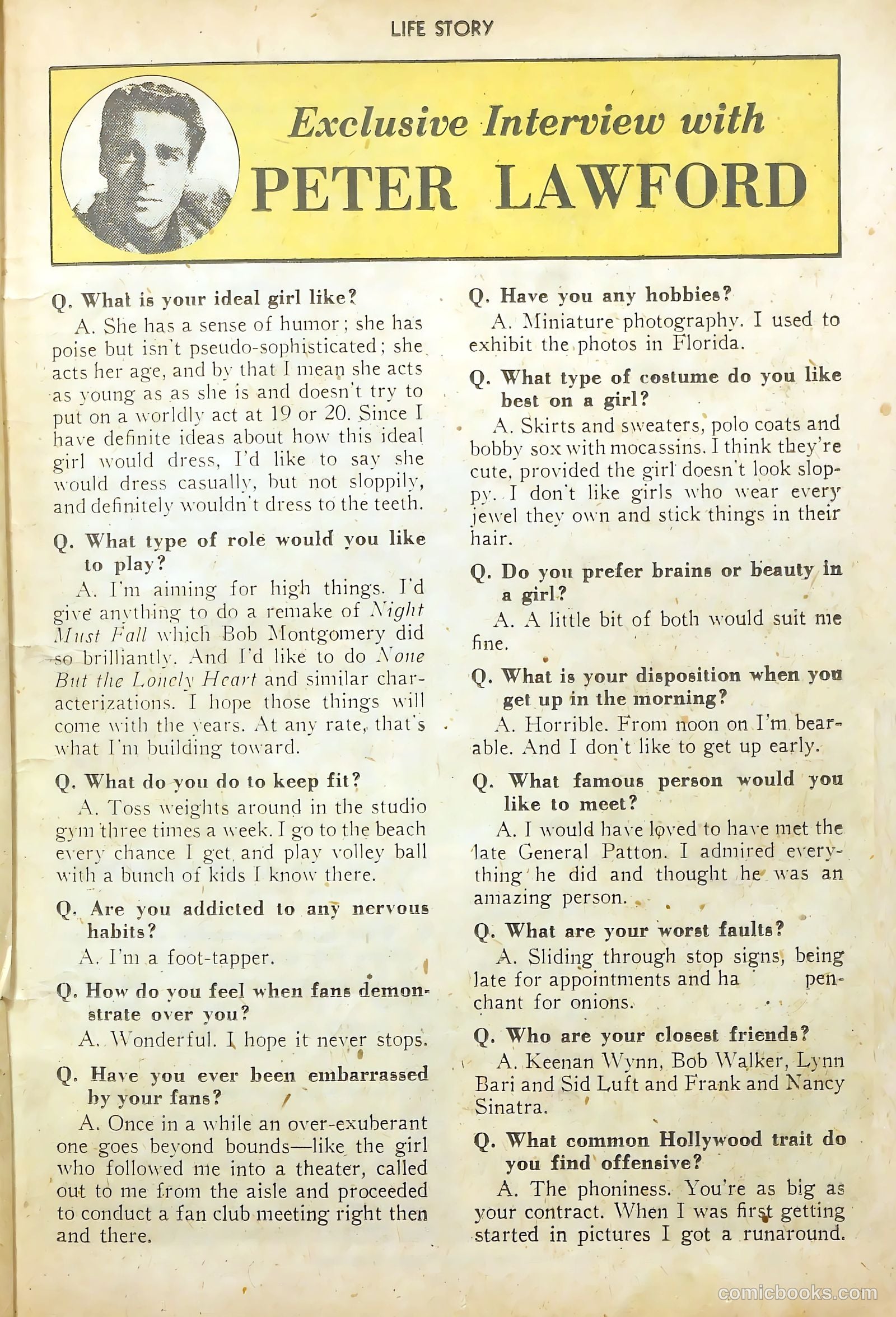 Life Story #1 (1949) — page 29 of 52