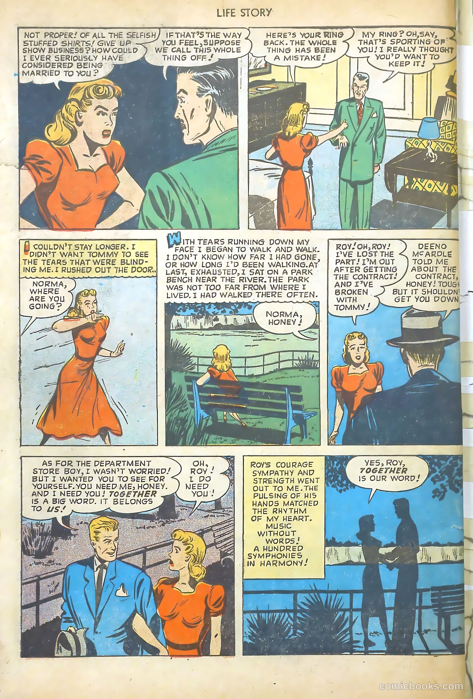 Life Story #1 (1949) — page 50 of 52