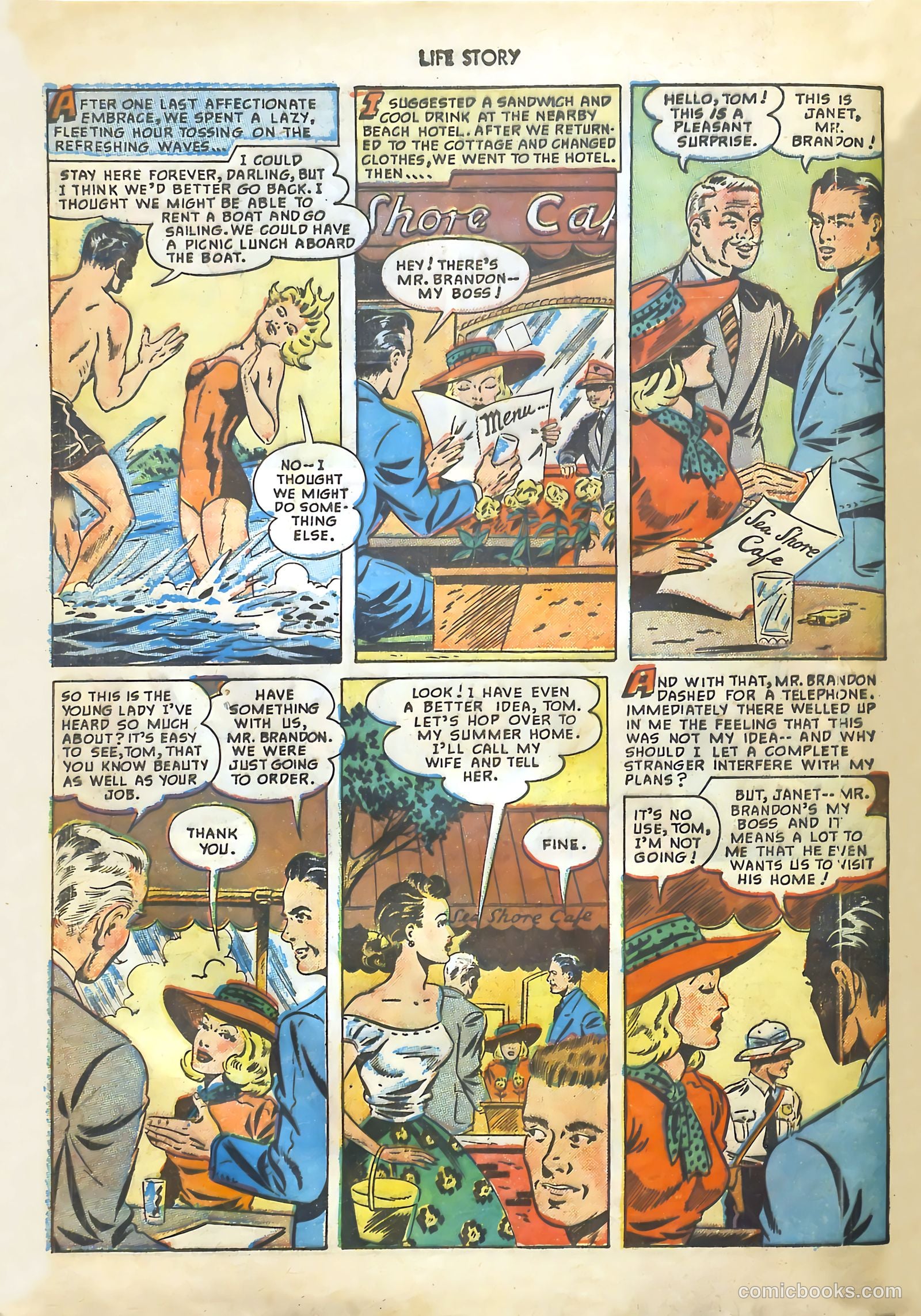 Life Story #10 (1950) — page 22 of 52
