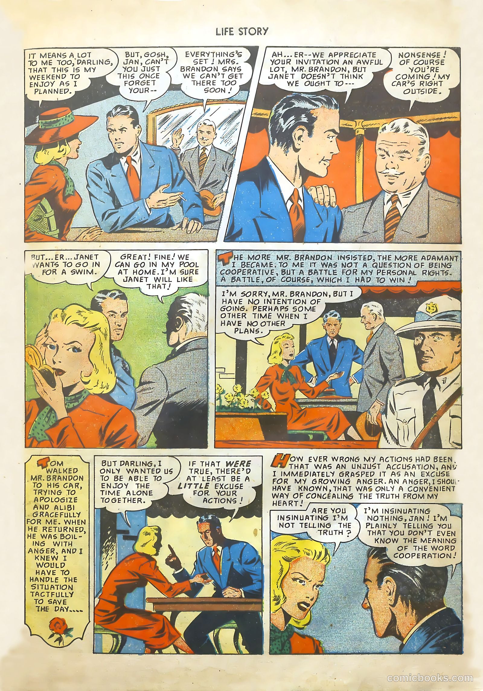Life Story #10 (1950) — page 23 of 52