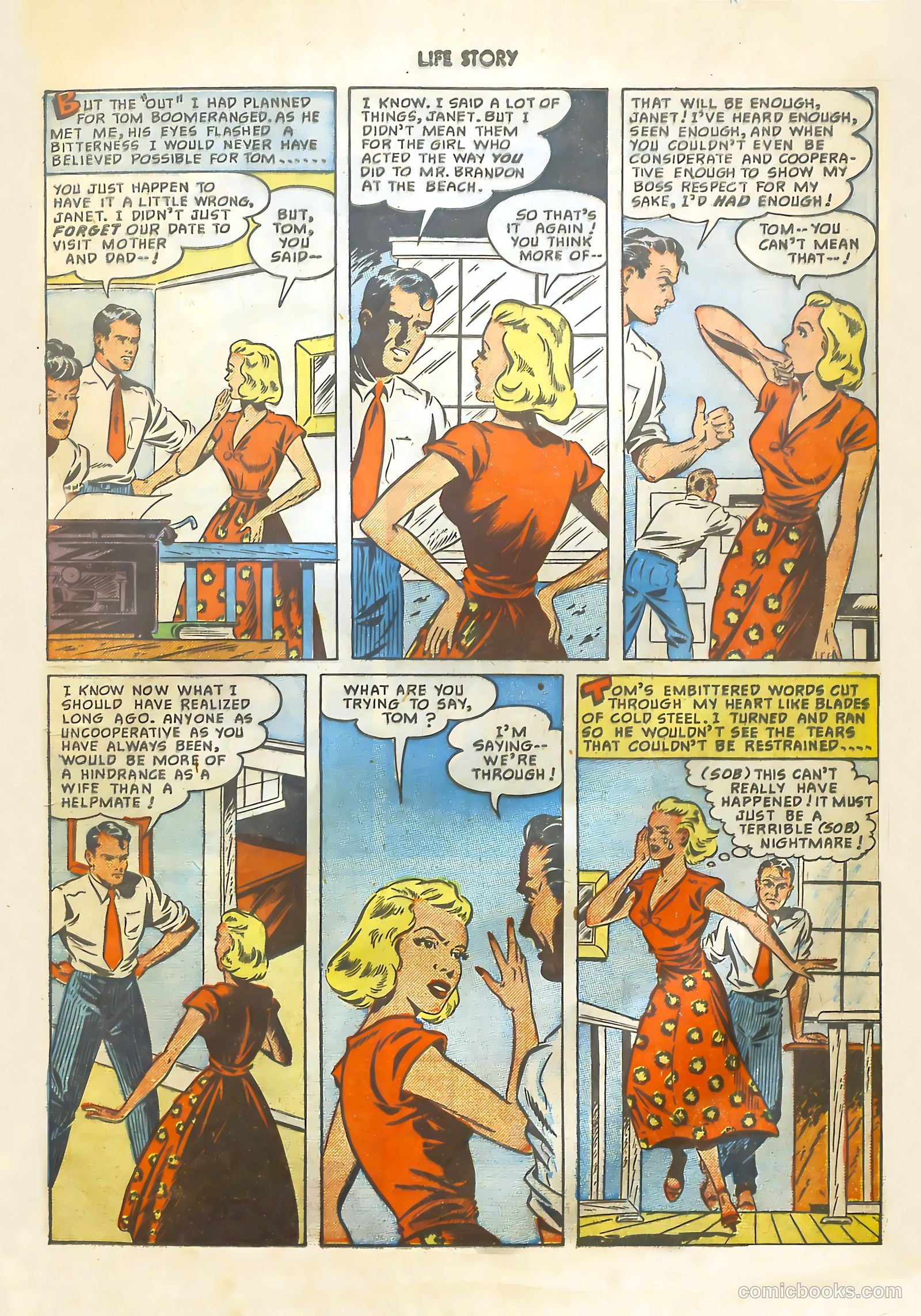 Life Story #10 (1950) — page 25 of 52
