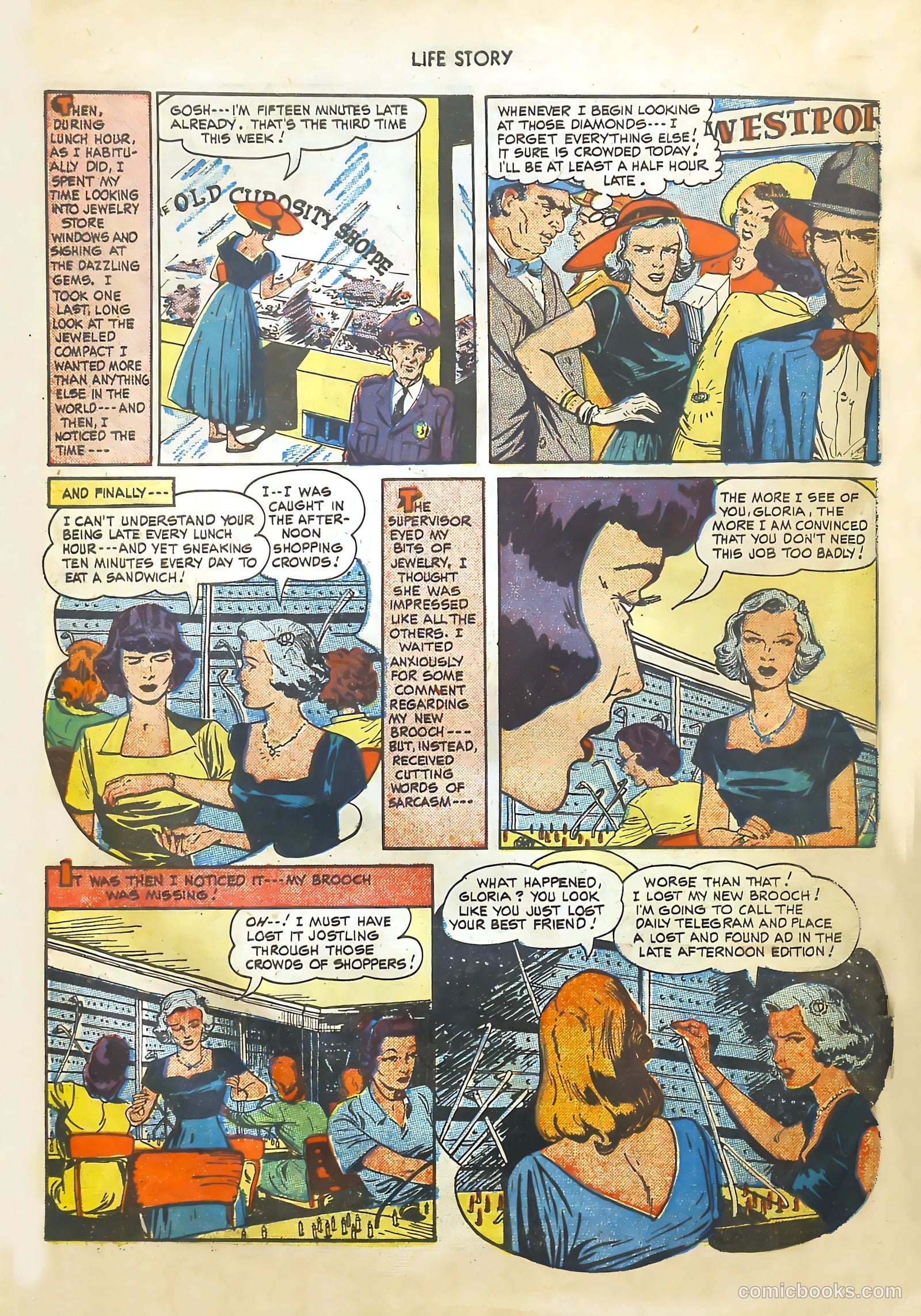 Life Story #10 (1950) — page 30 of 52