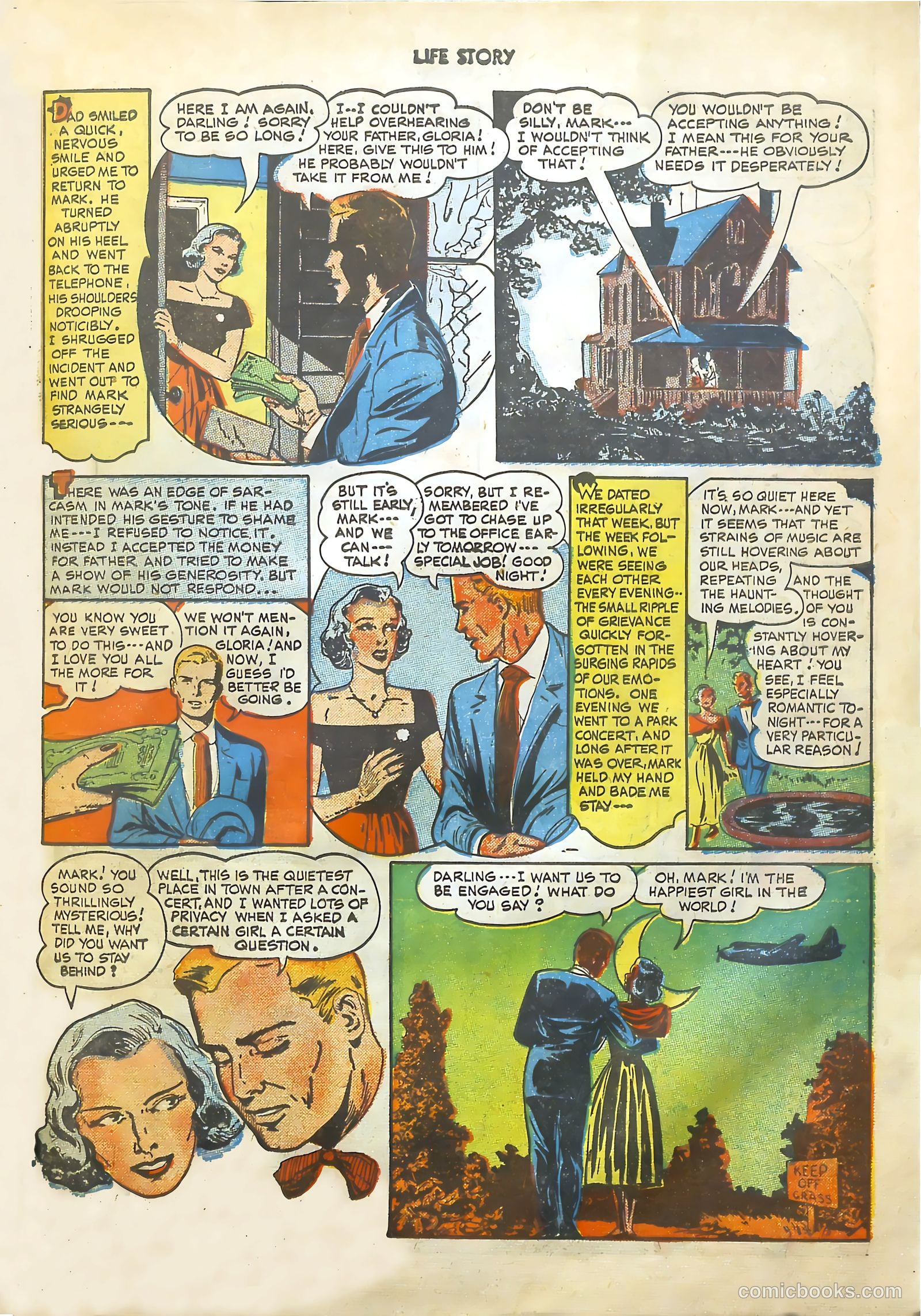 Life Story #10 (1950) — page 35 of 52
