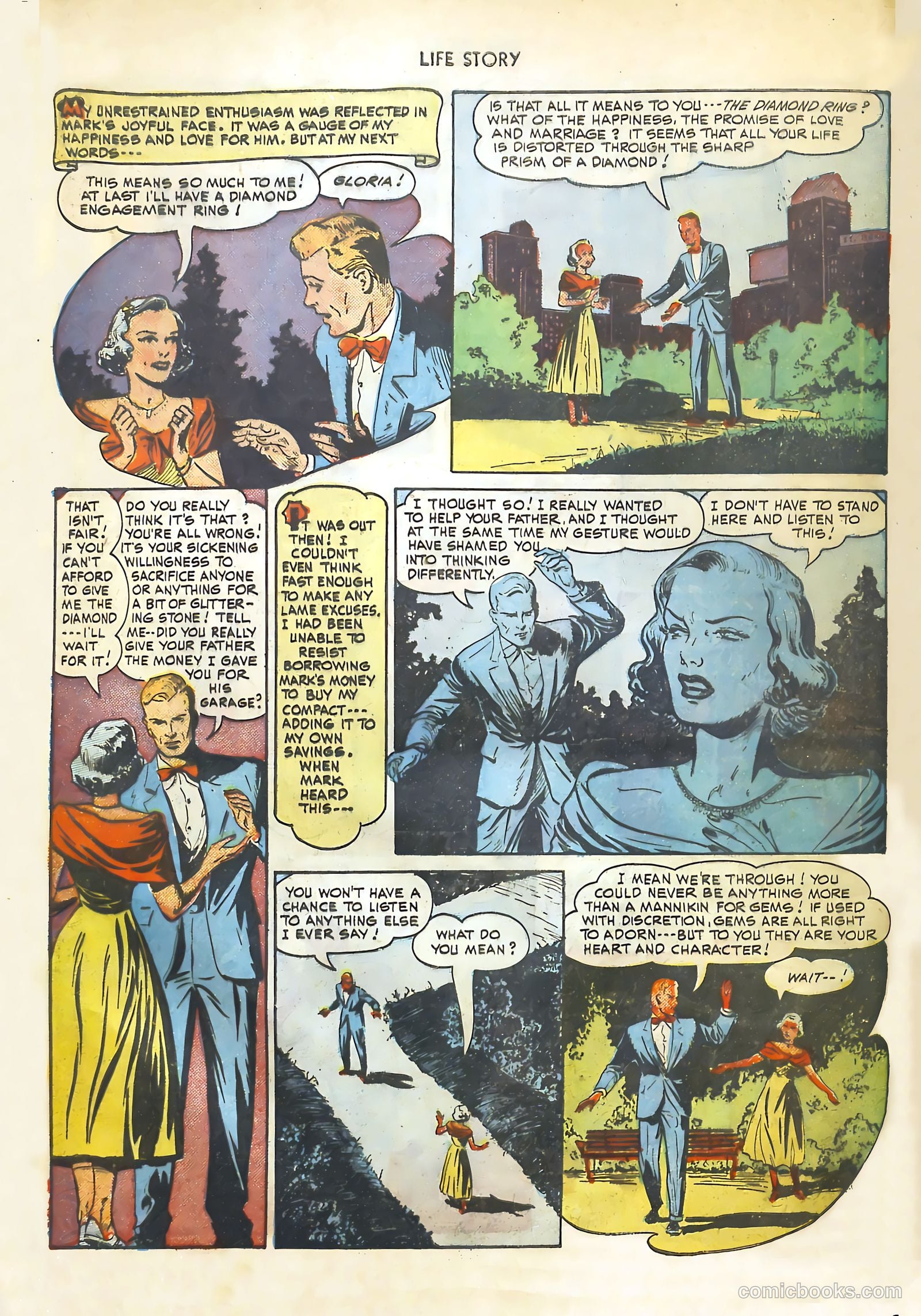 Life Story #10 (1950) — page 36 of 52