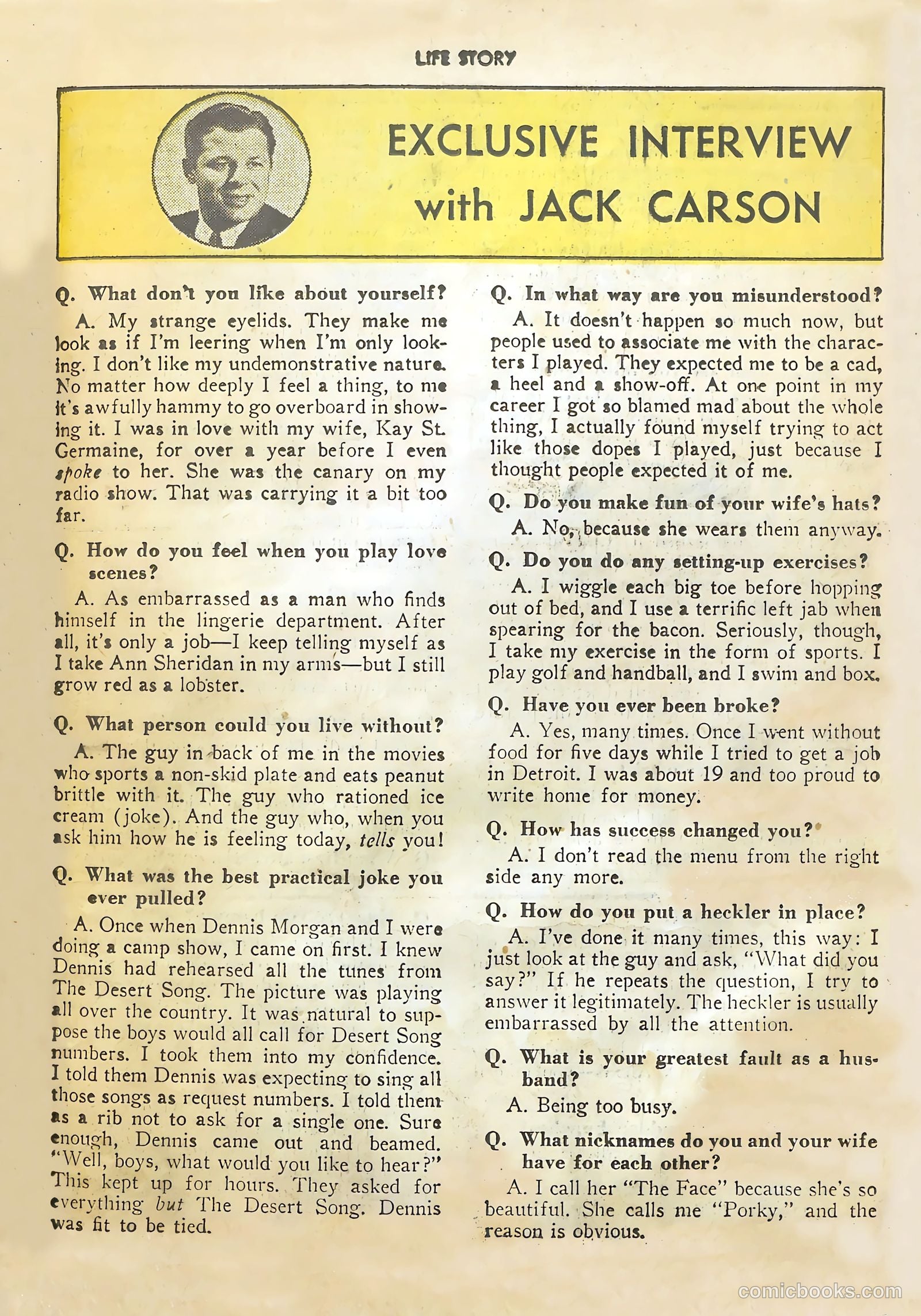 Life Story #10 (1950) — page 39 of 52