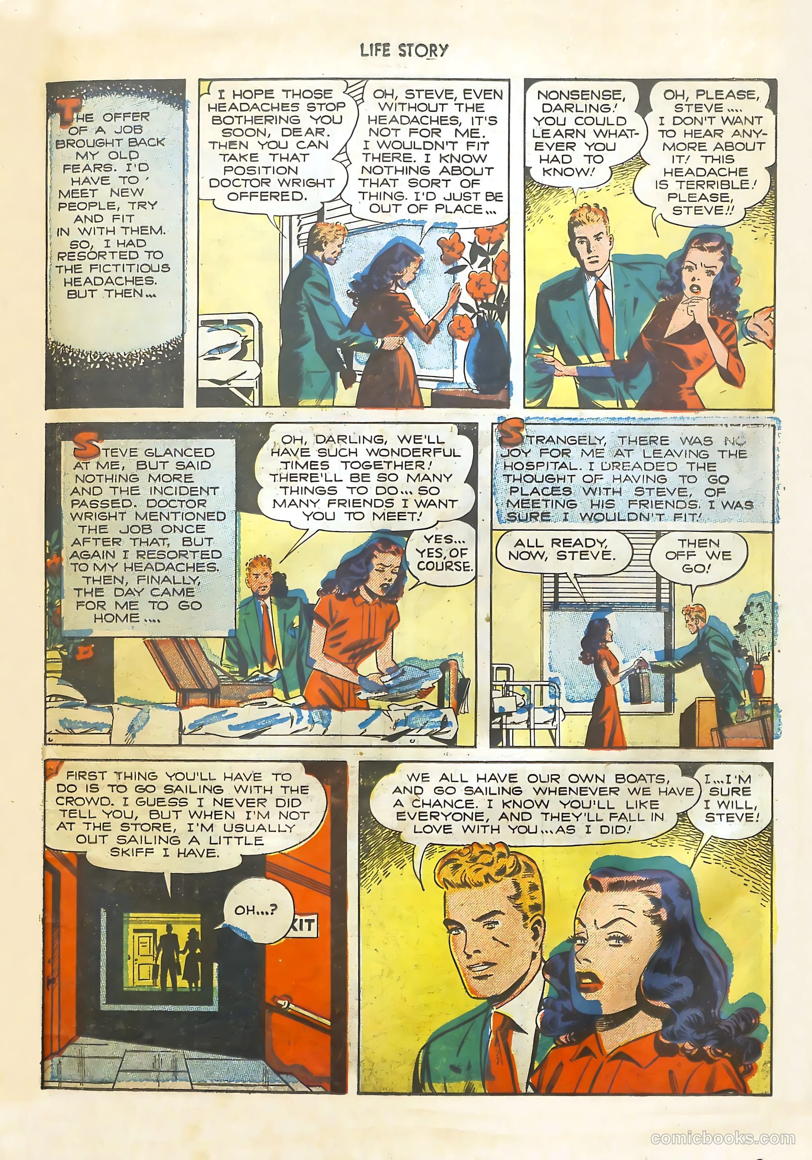 Life Story #10 (1950) — page 45 of 52