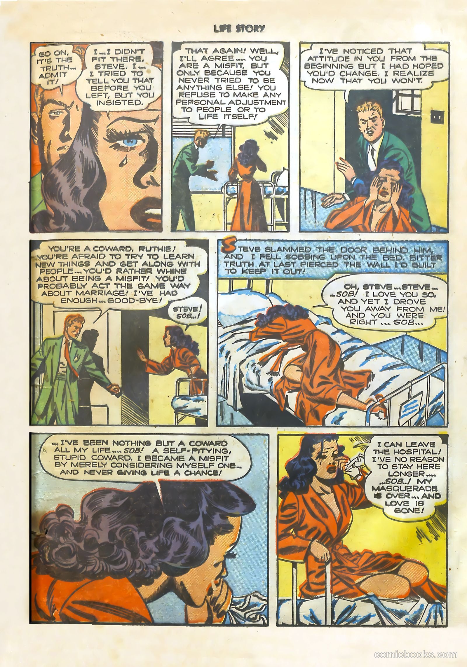 Life Story #10 (1950) — page 49 of 52