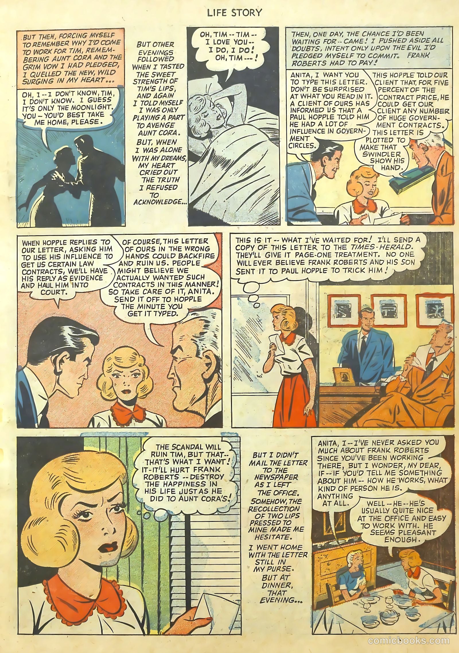 Life Story #11 (1950) — page 7 of 36
