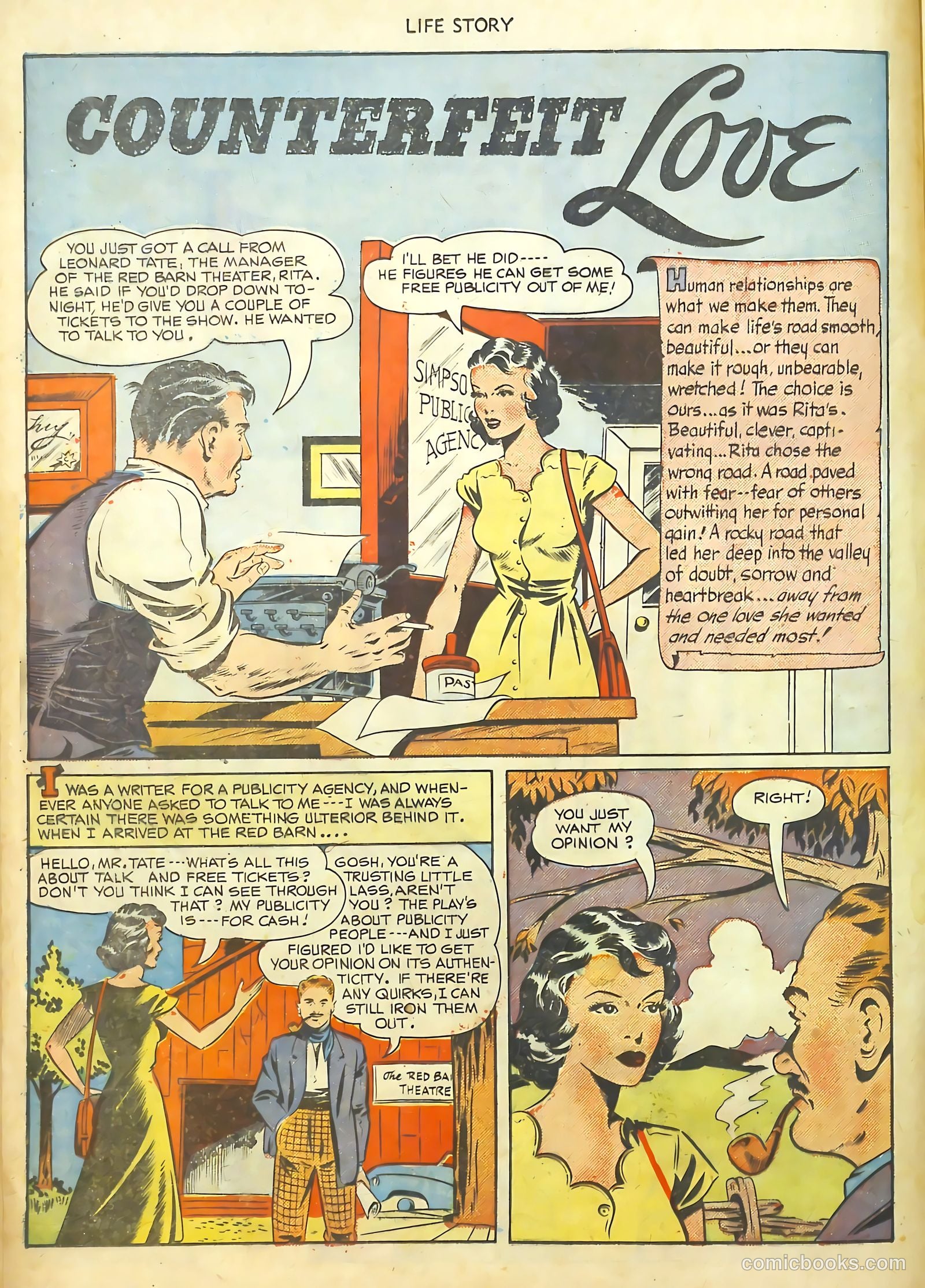 Life Story #11 (1950) — page 10 of 36