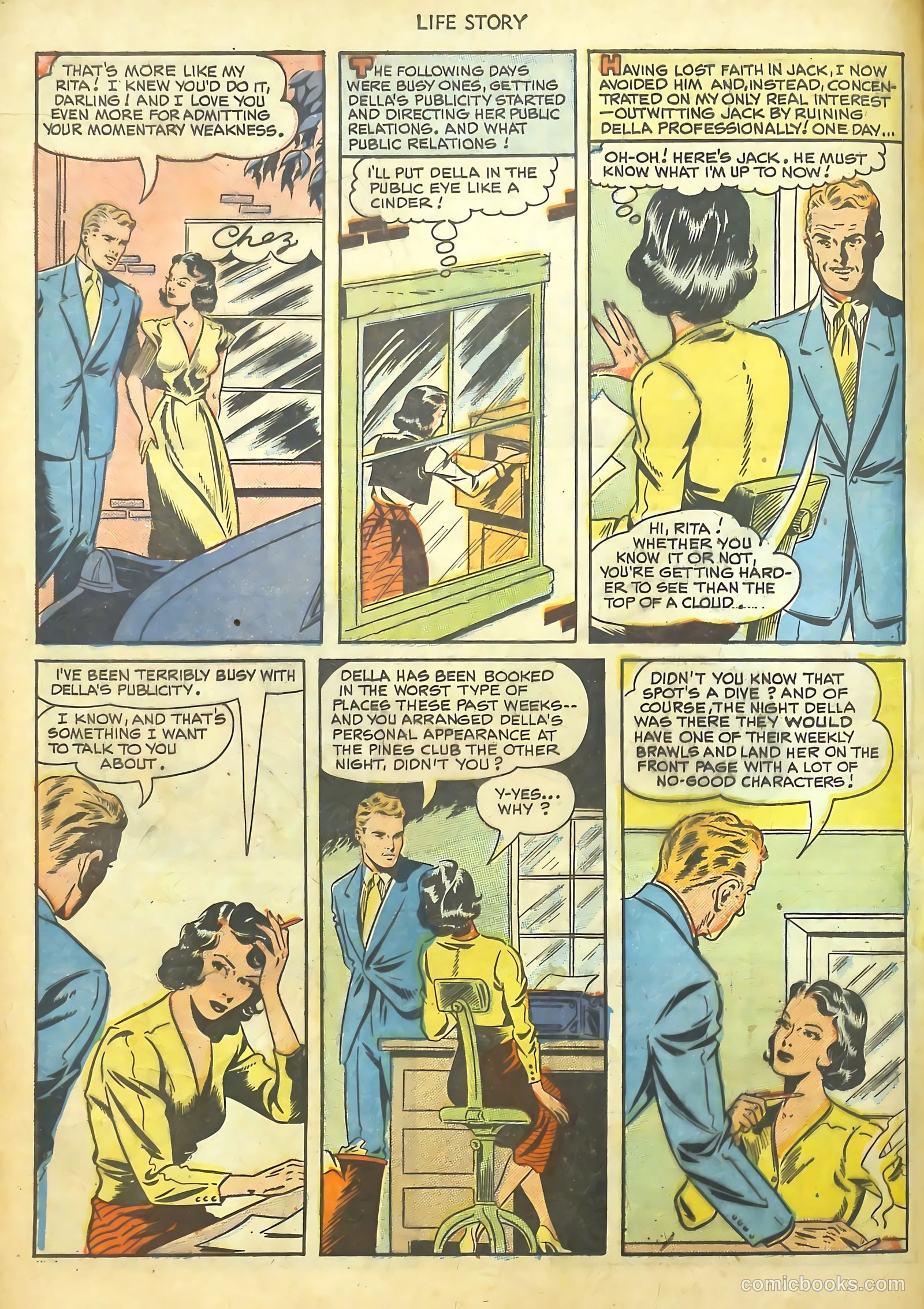 Life Story #11 (1950) — page 16 of 36