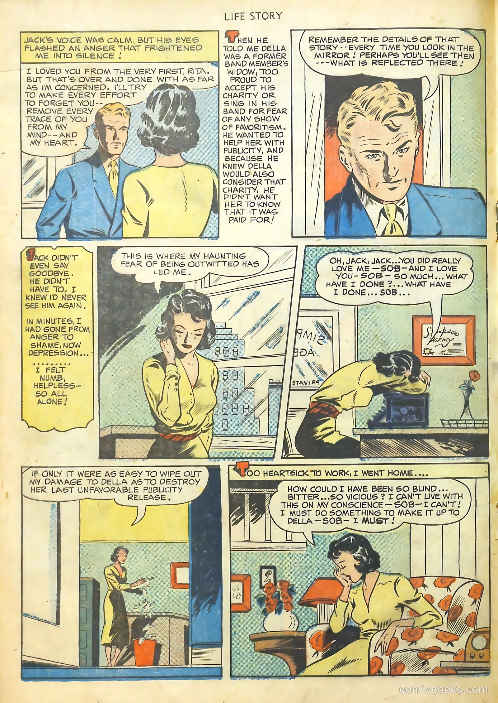 Life Story #11 (1950) — page 18 of 36