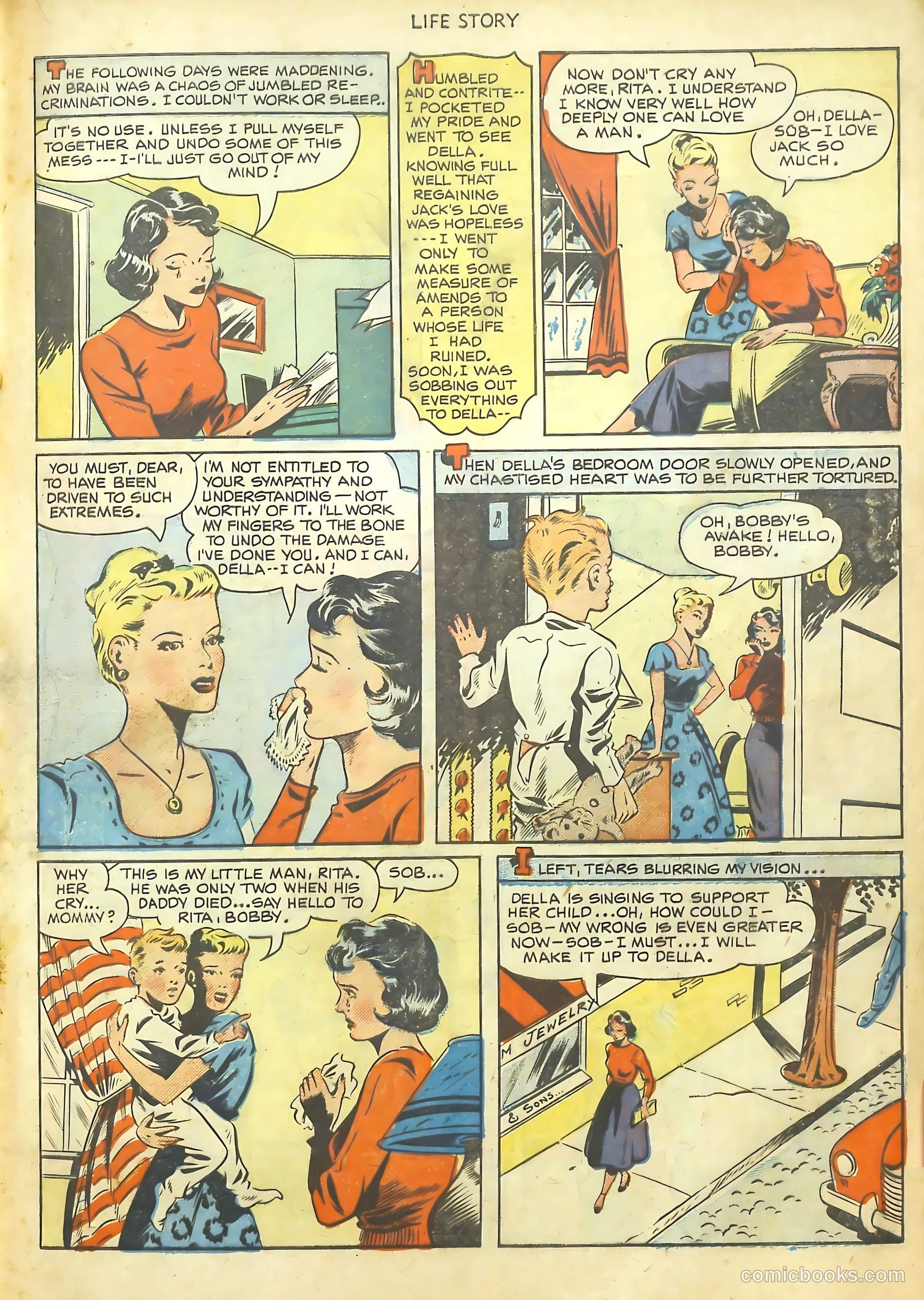 Life Story #11 (1950) — page 19 of 36