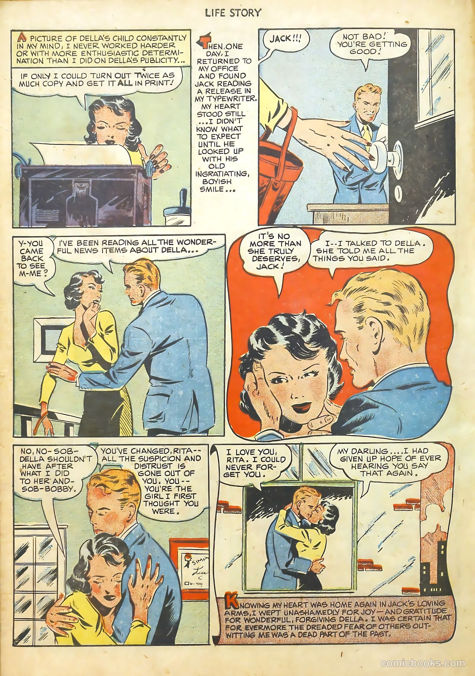 Life Story #11 (1950) — page 20 of 36