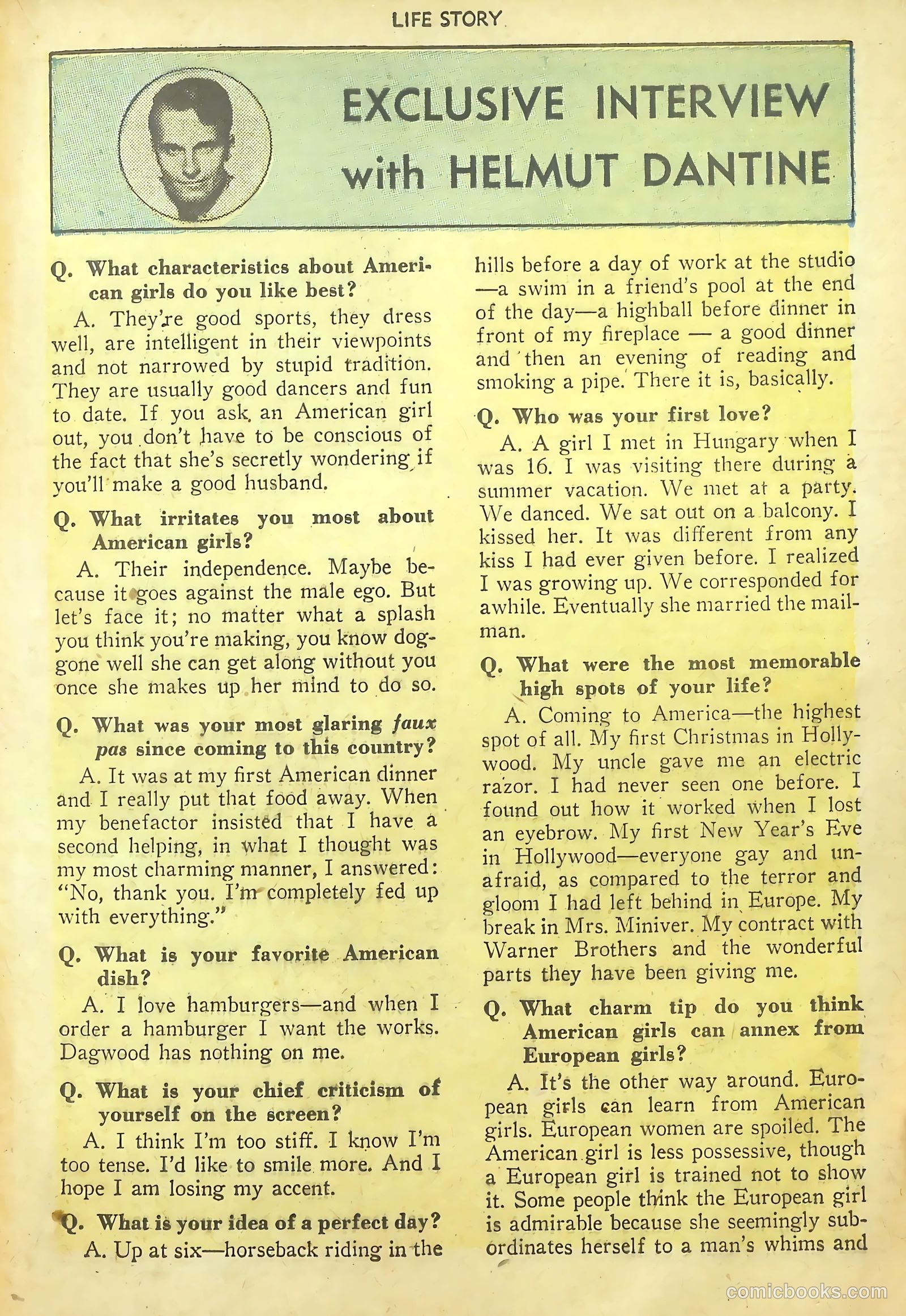 Life Story #11 (1950) — page 21 of 36