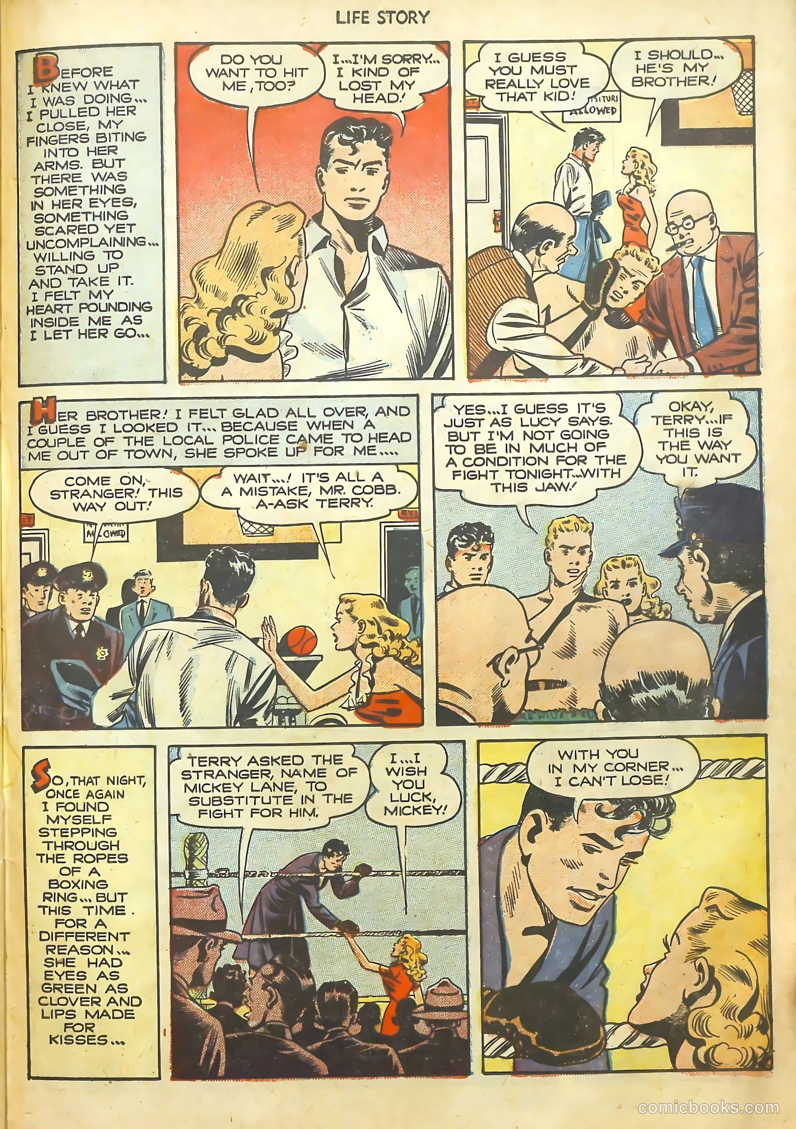 Life Story #11 (1950) — page 25 of 36