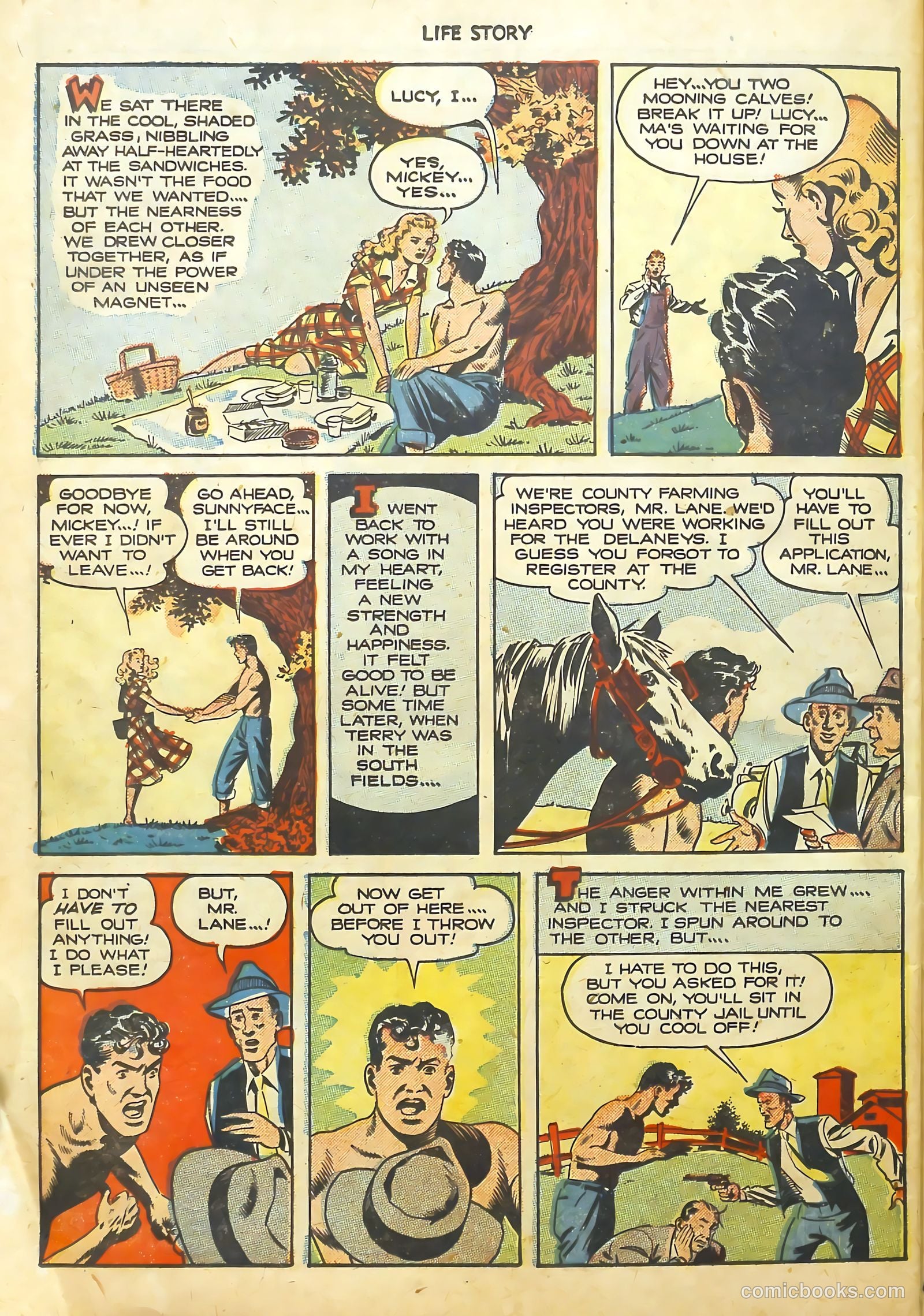 Life Story #11 (1950) — page 28 of 36
