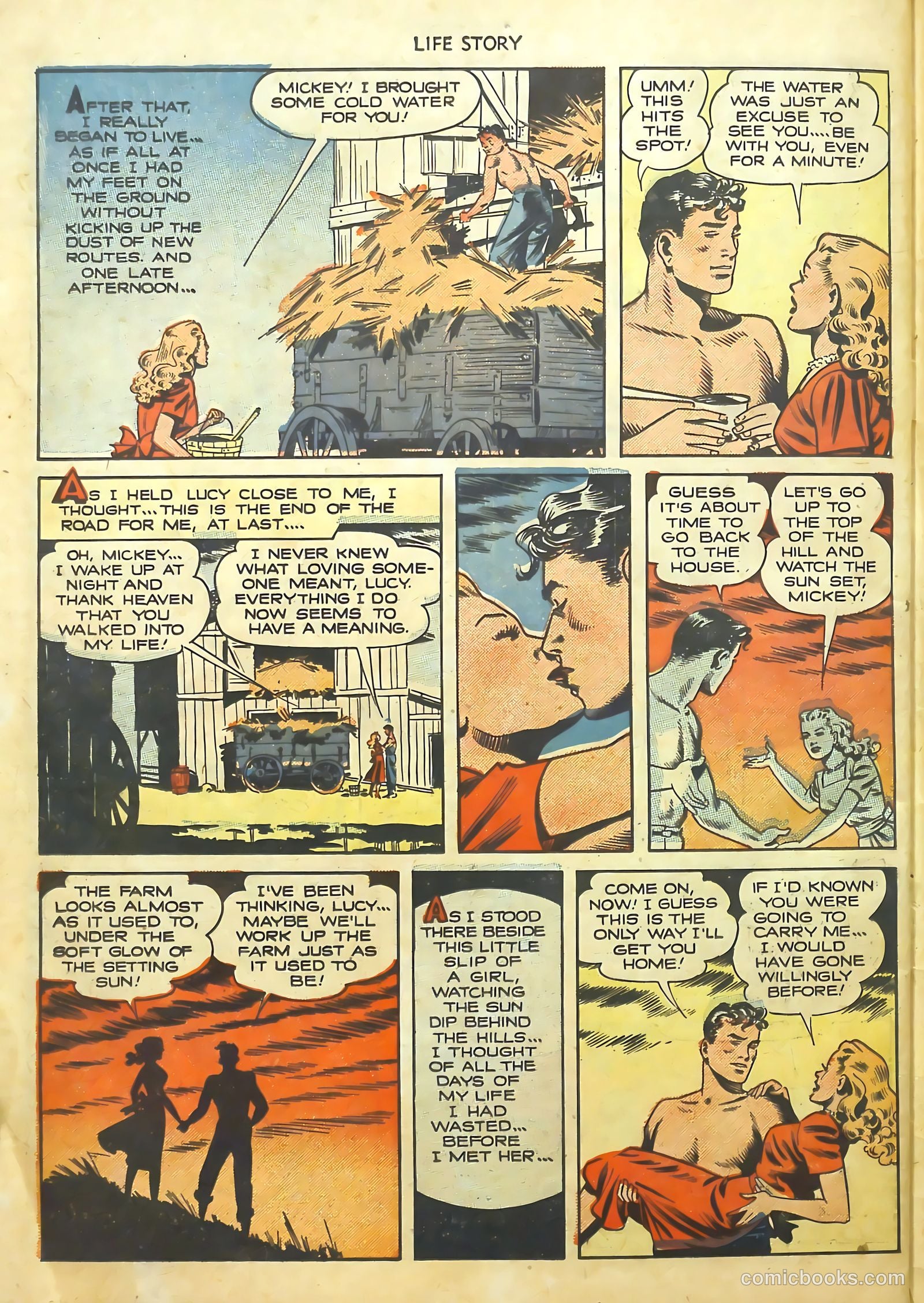 Life Story #11 (1950) — page 30 of 36