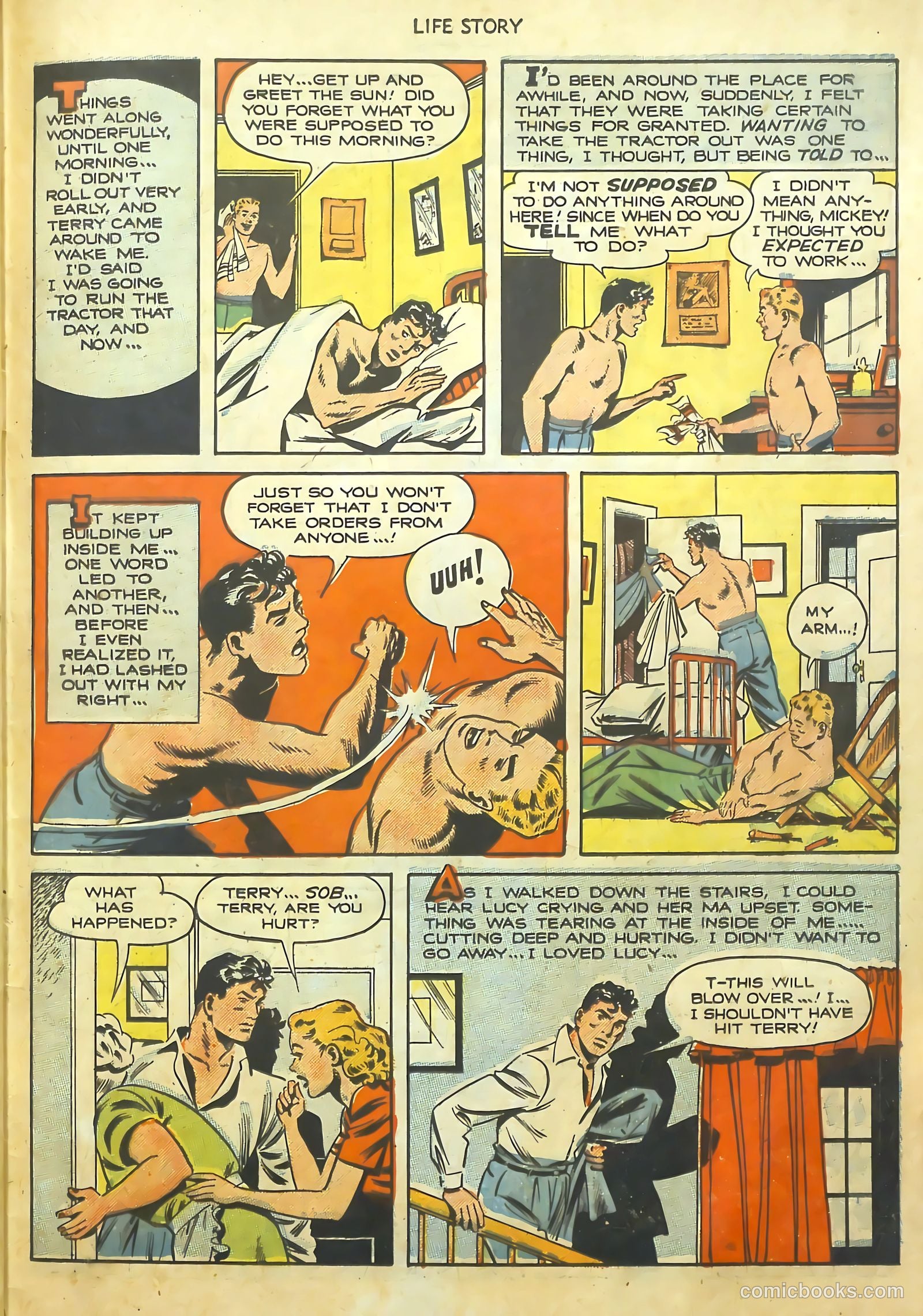 Life Story #11 (1950) — page 31 of 36