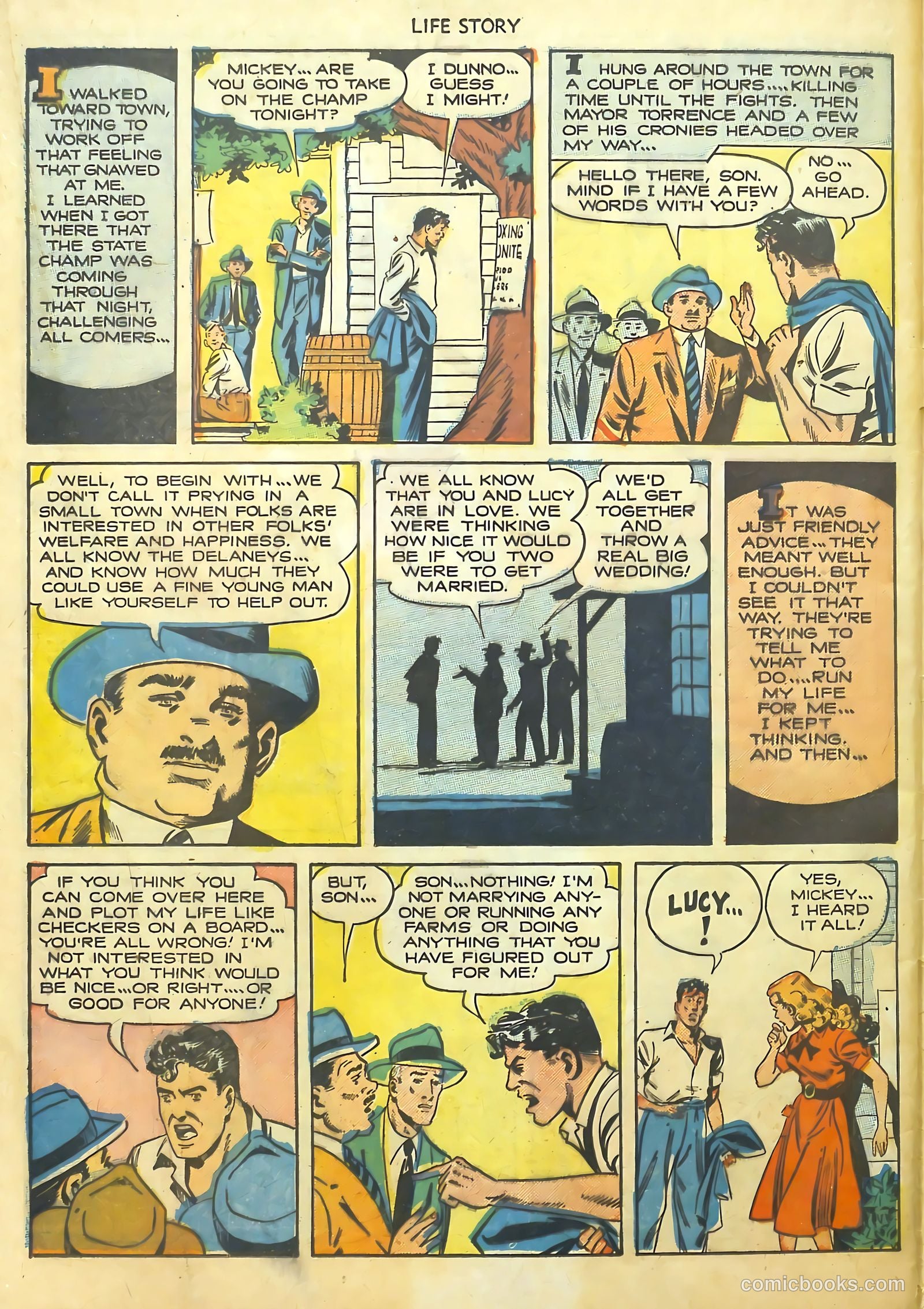 Life Story #11 (1950) — page 32 of 36