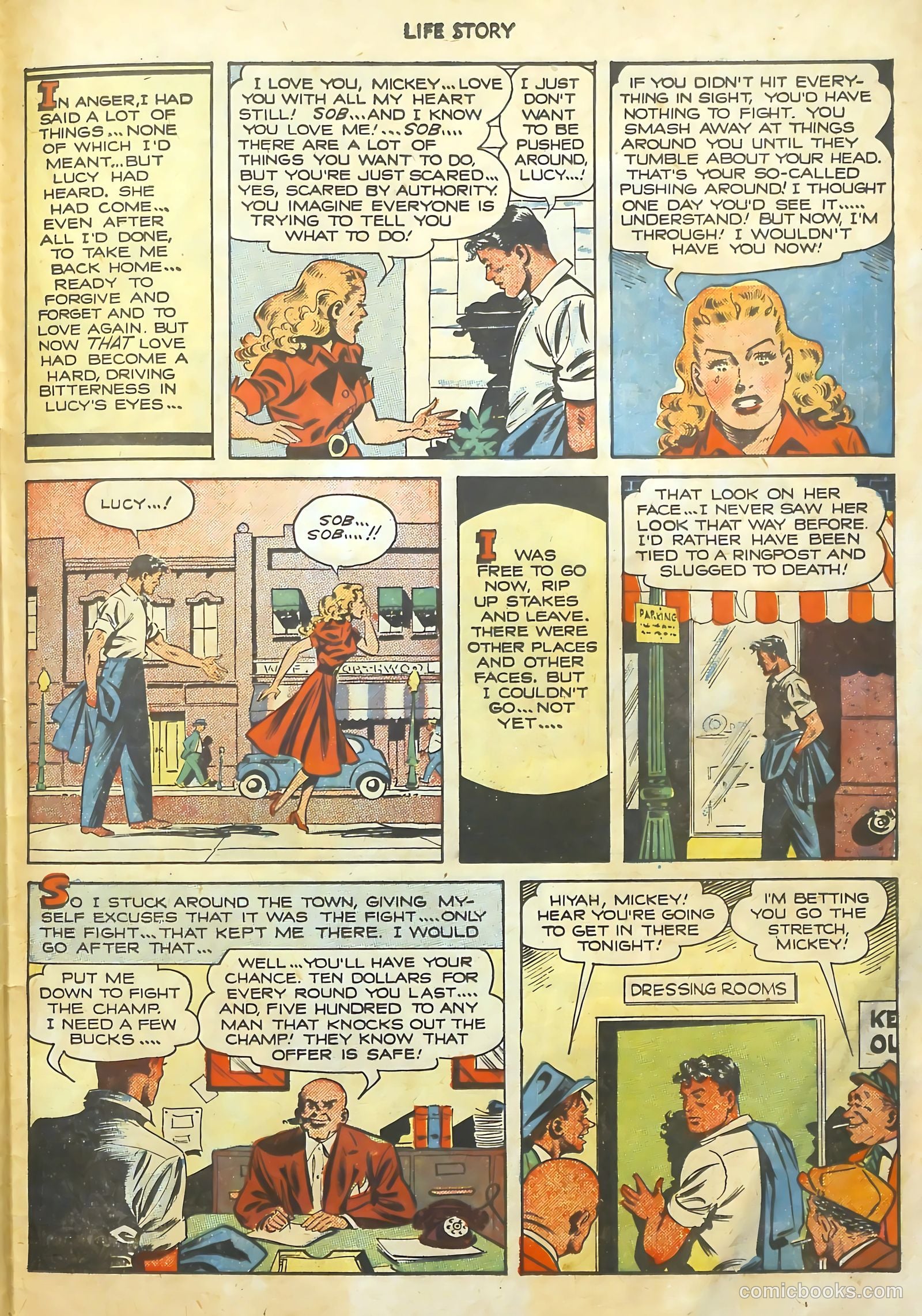 Life Story #11 (1950) — page 33 of 36