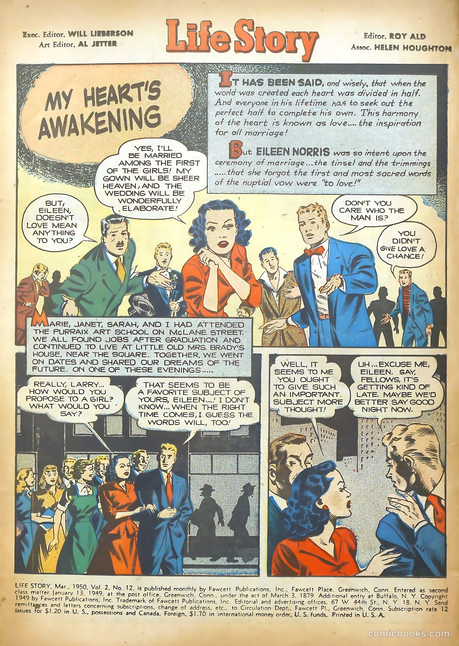 Life Story #12 (1950) — page 3 of 52
